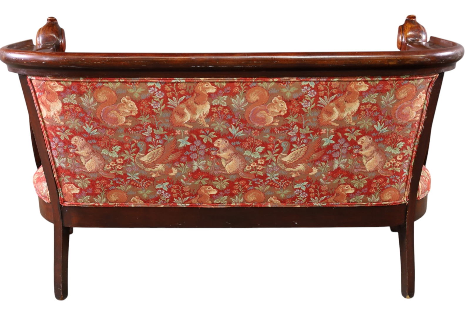 VICTORIAN FIGURAL SETTEE - 3