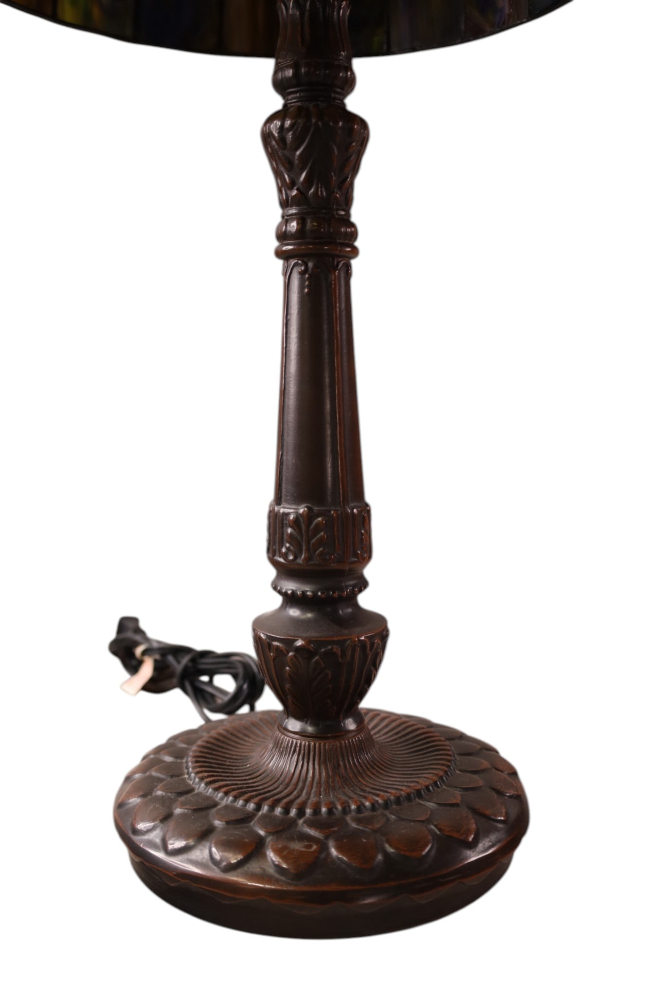 LEADED GLASS TABLE LAMP - 2