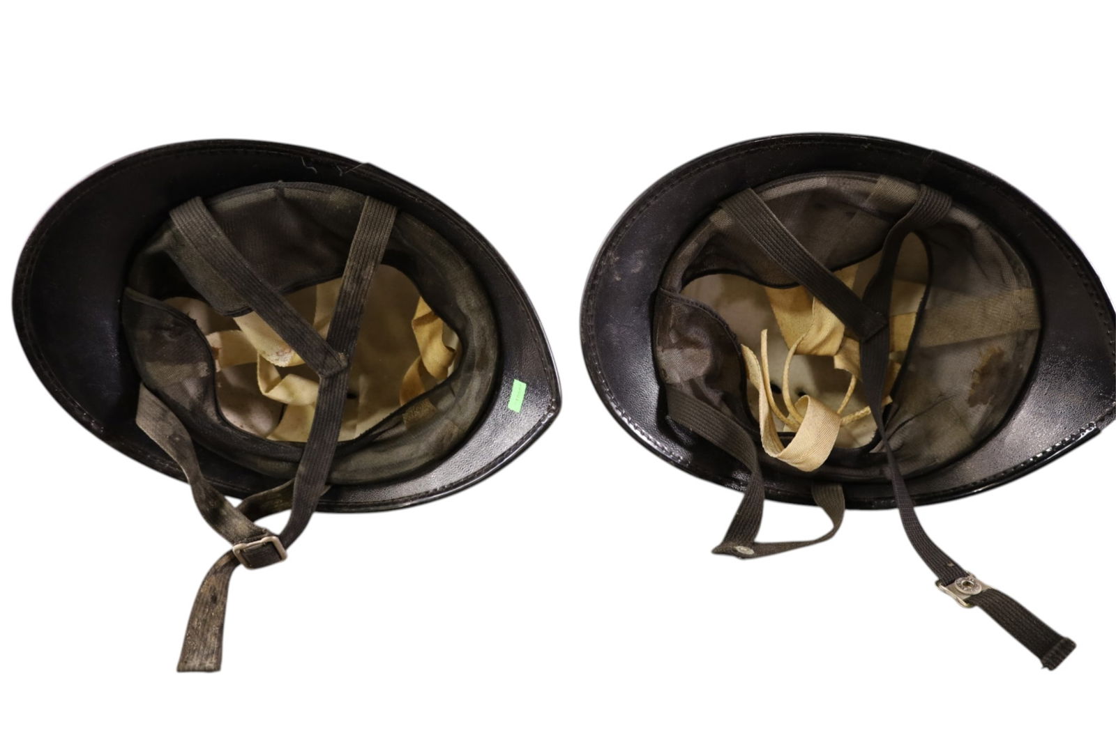 2 BRITISH BOBBY HELMETS - 2