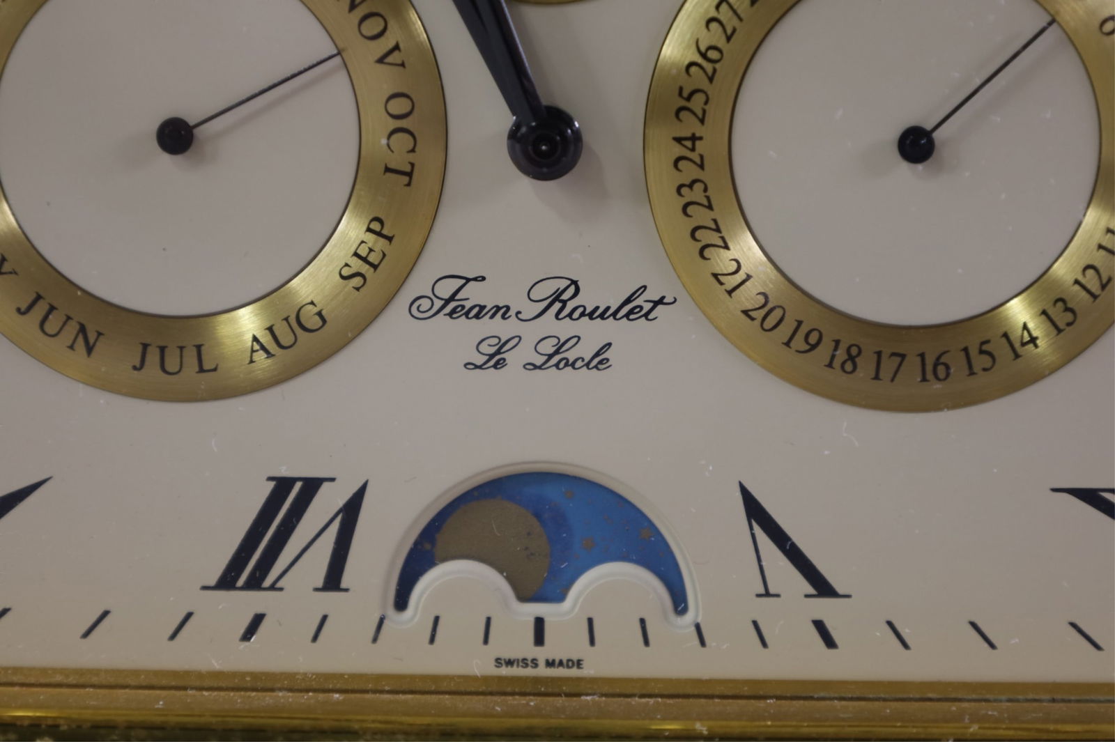 JEAN ROULET DESK CLOCK - 2