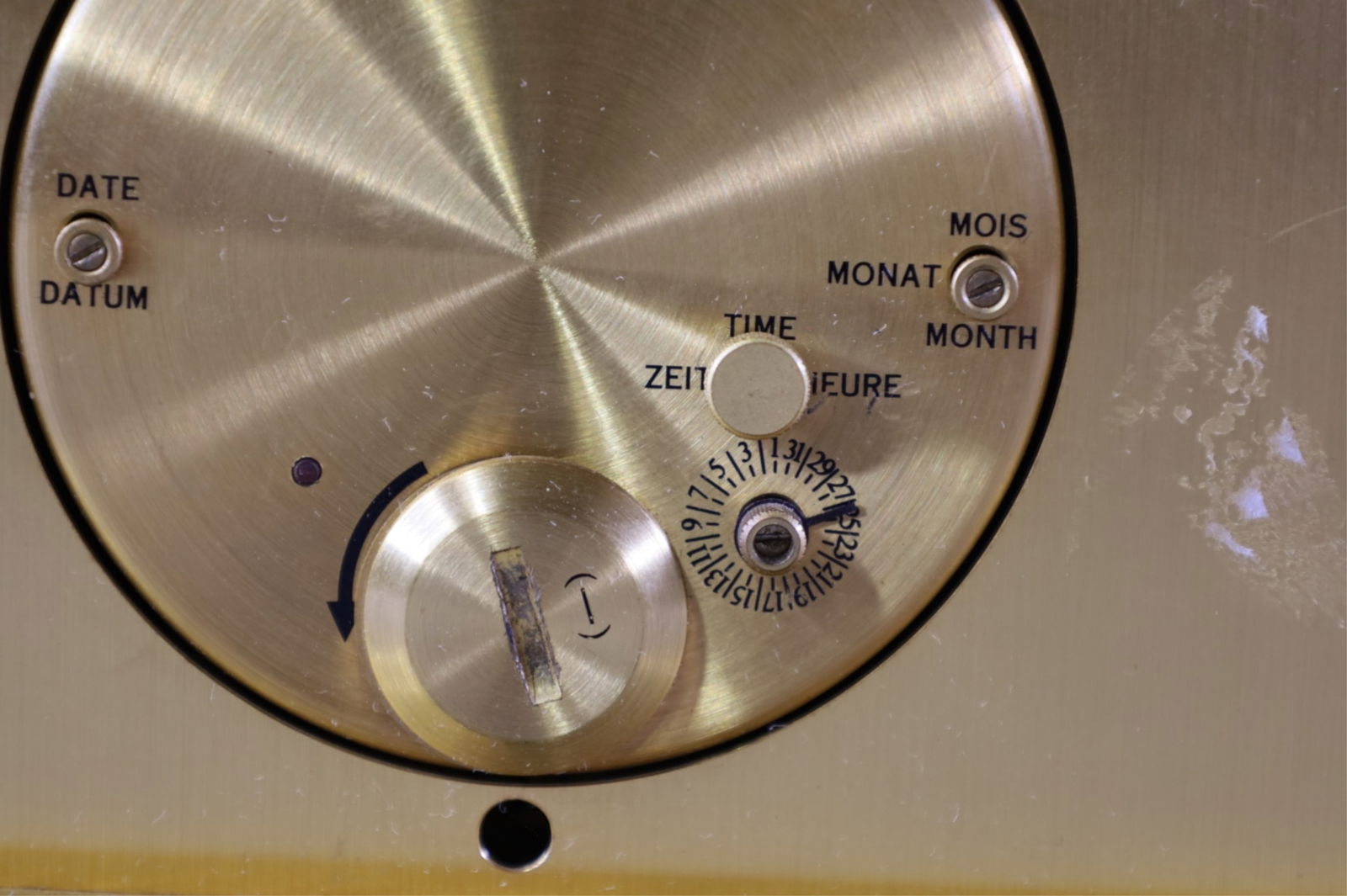 JEAN ROULET DESK CLOCK - 4