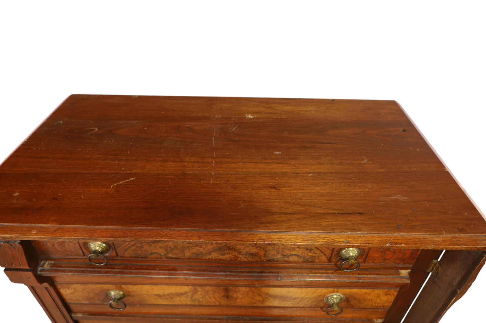 VICTORIAN SIDE LOCK HIGHBOY - 3