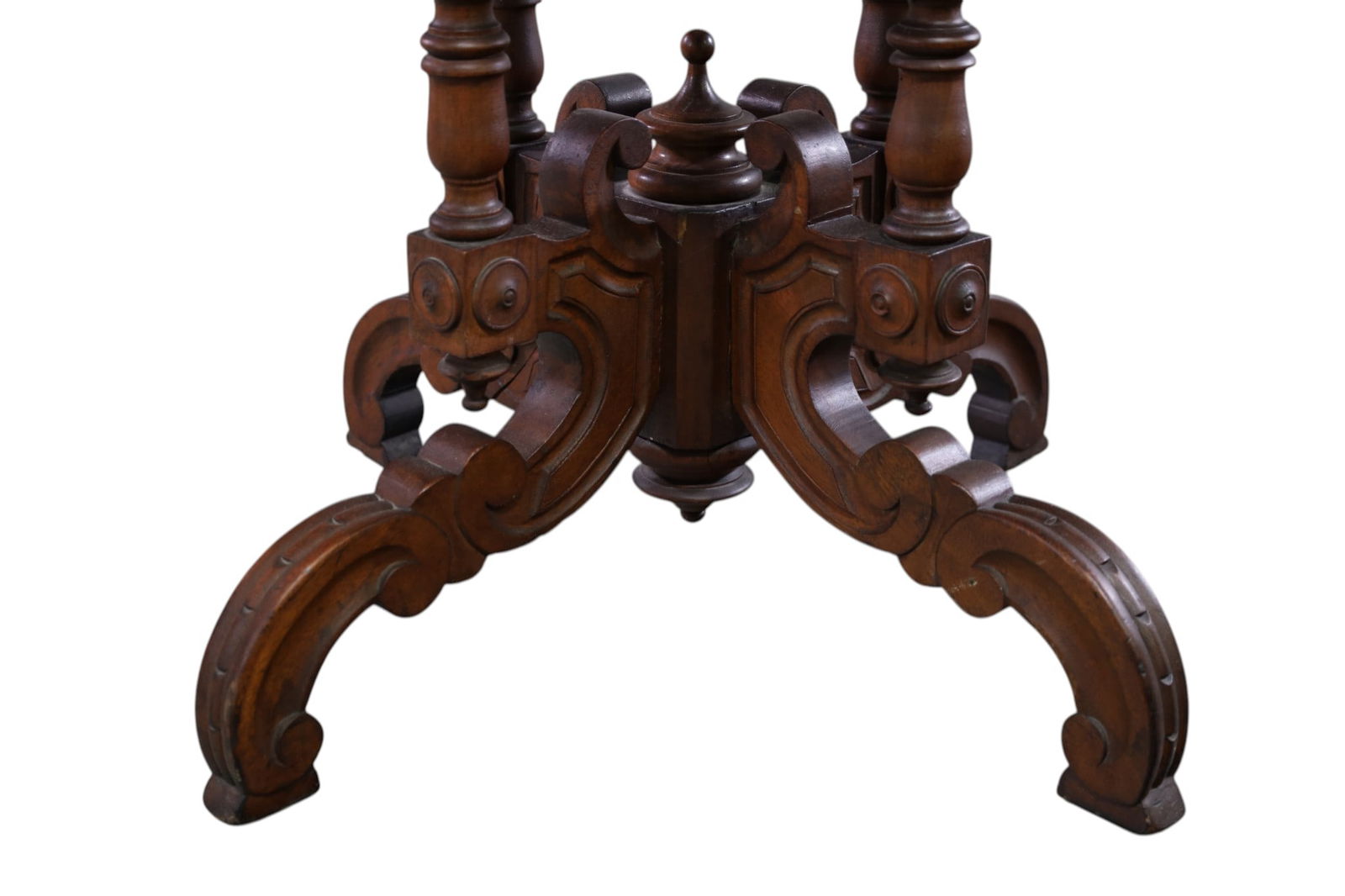 VICTORIAN MARBLE TOP PARLOR TABLE - 2