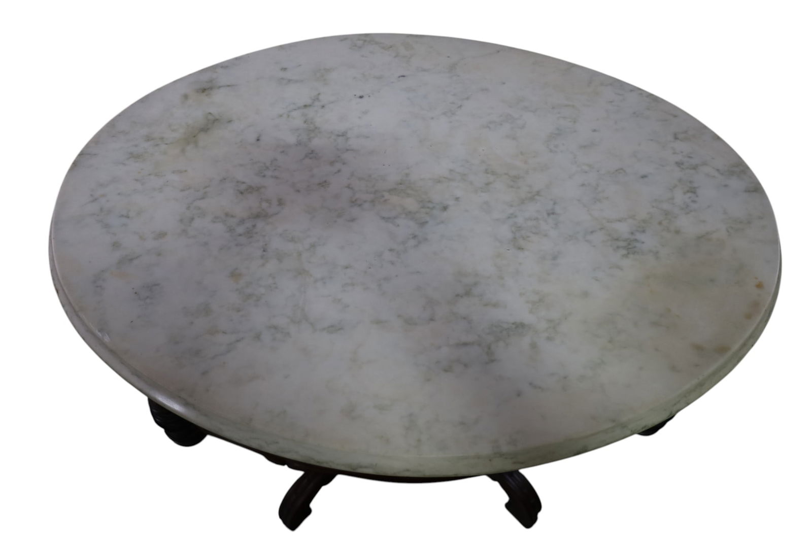 VICTORIAN MARBLE TOP PARLOR TABLE - 3