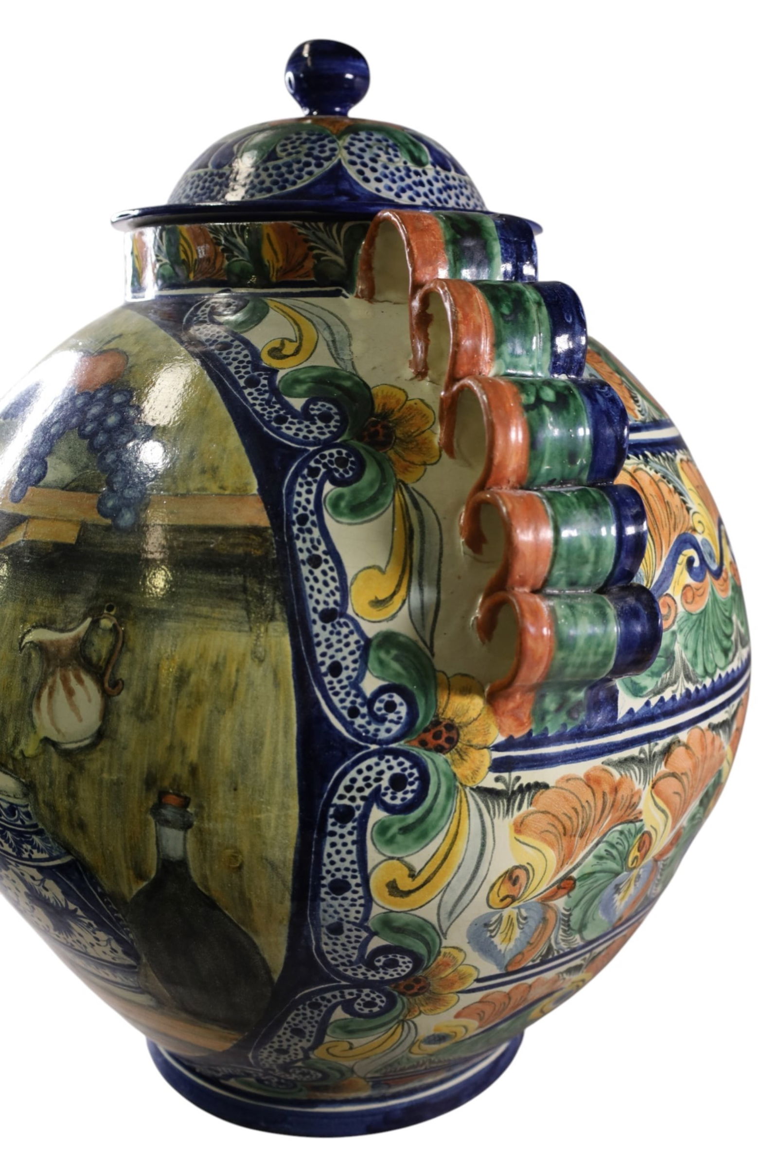 LARGE MEXICAN POTTERY POT - 2