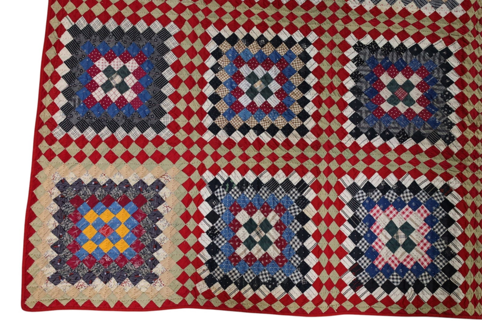 SMALL ANTIQUE QUILT - 2