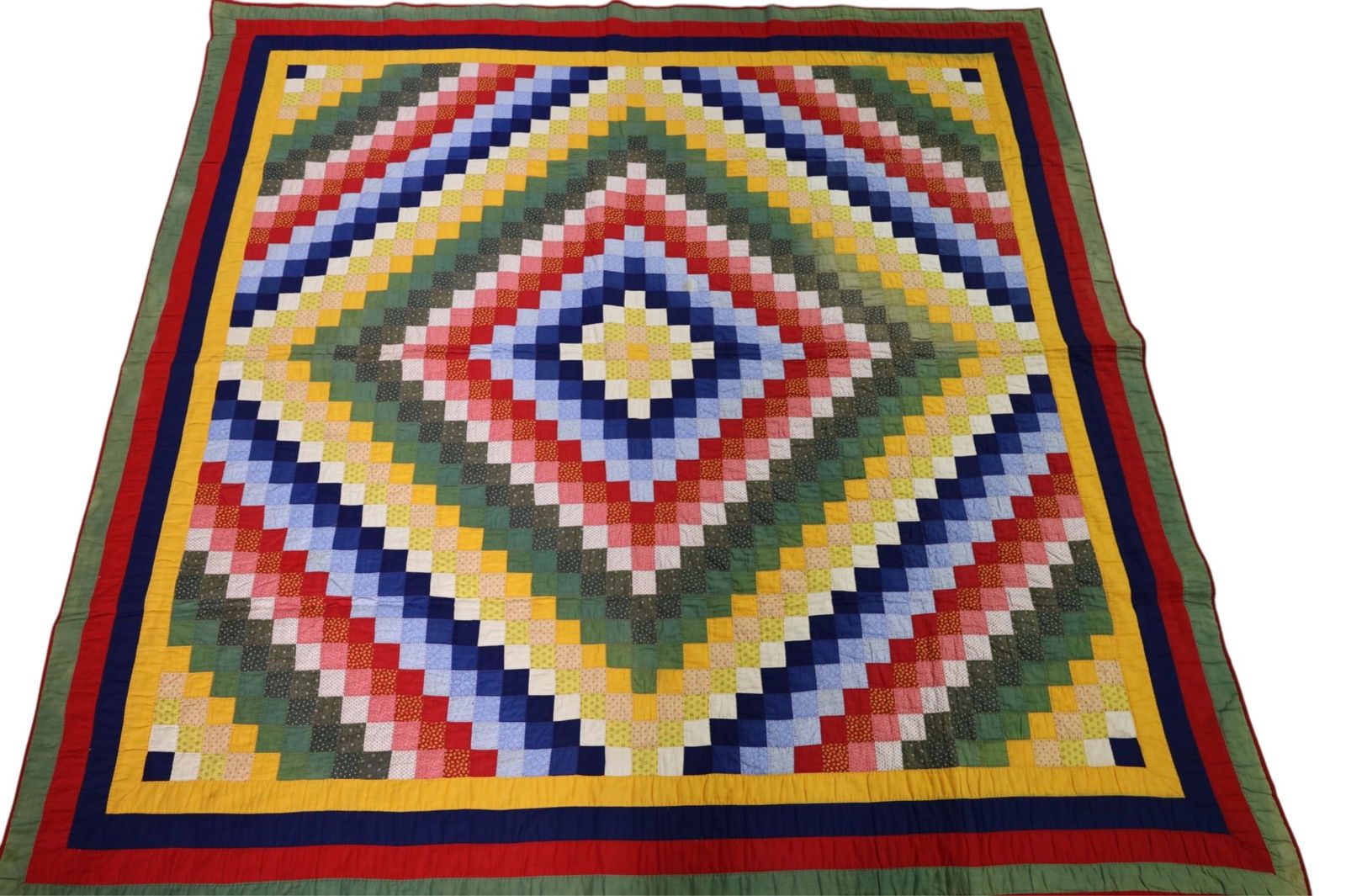 HANDMADE DIAMOND QUILT (1 of 4)