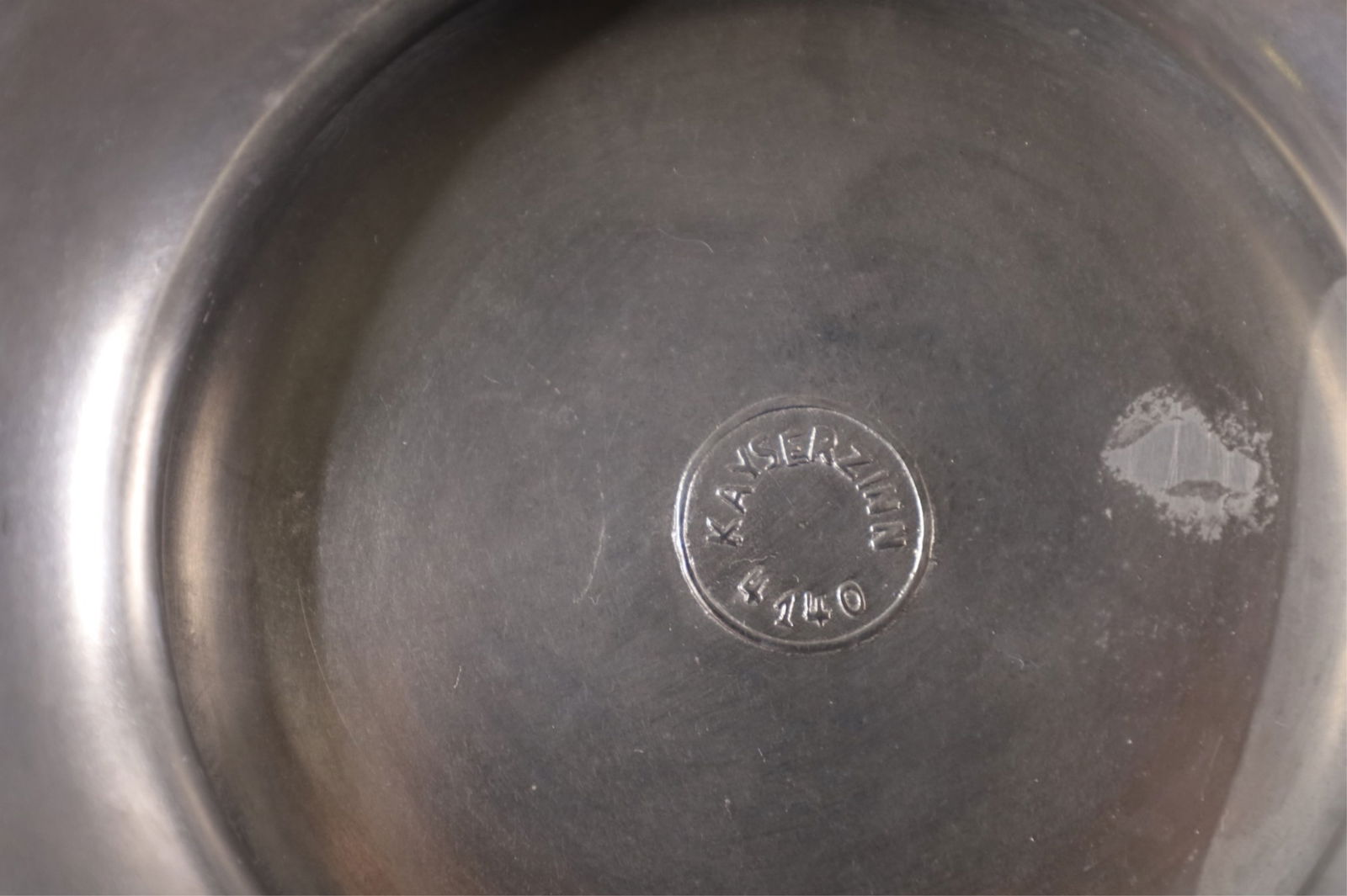 ART NOUVEAU PEWTER COMPOTES - 2