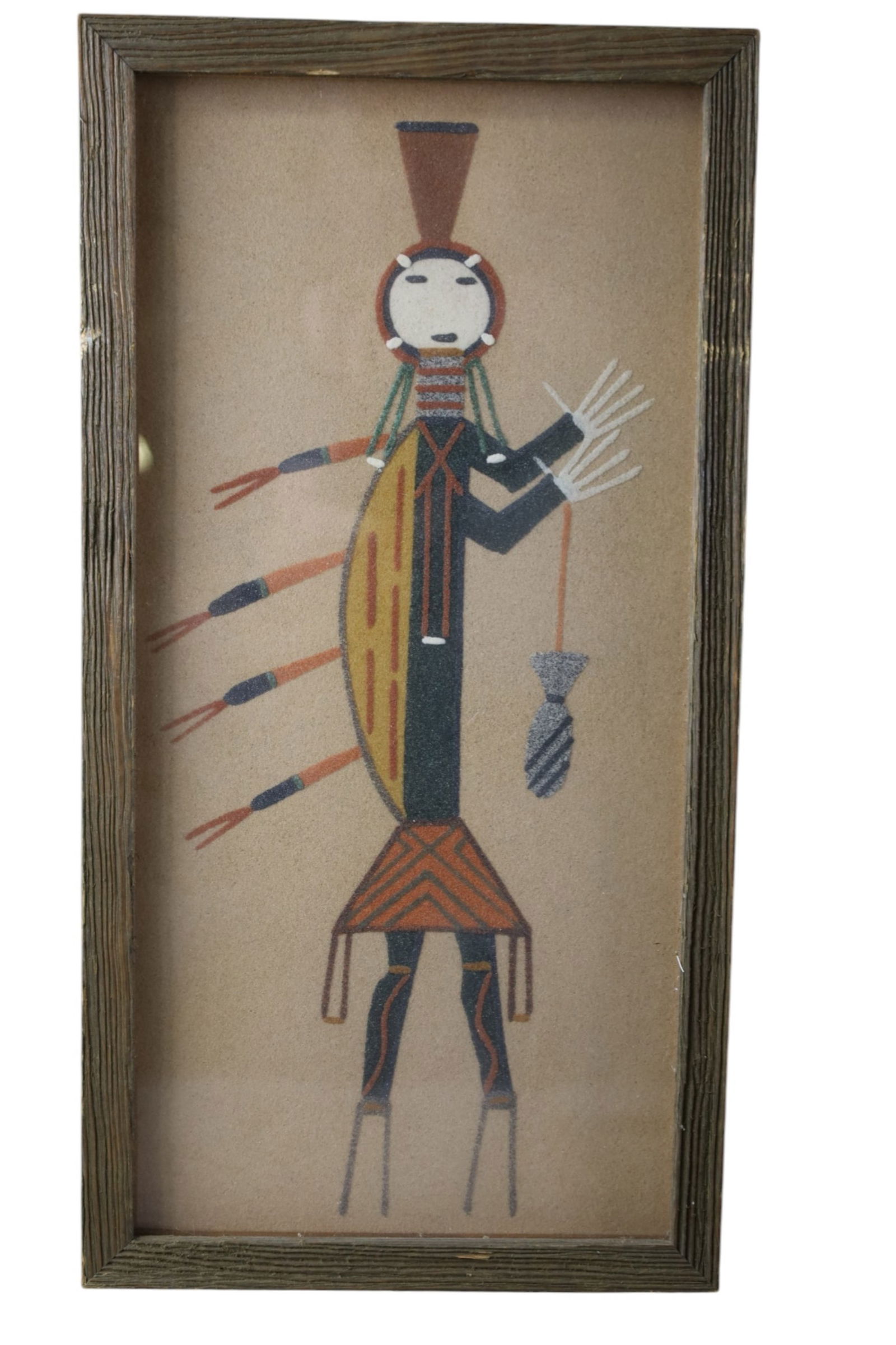 4 SAND PAINTINGS - 2