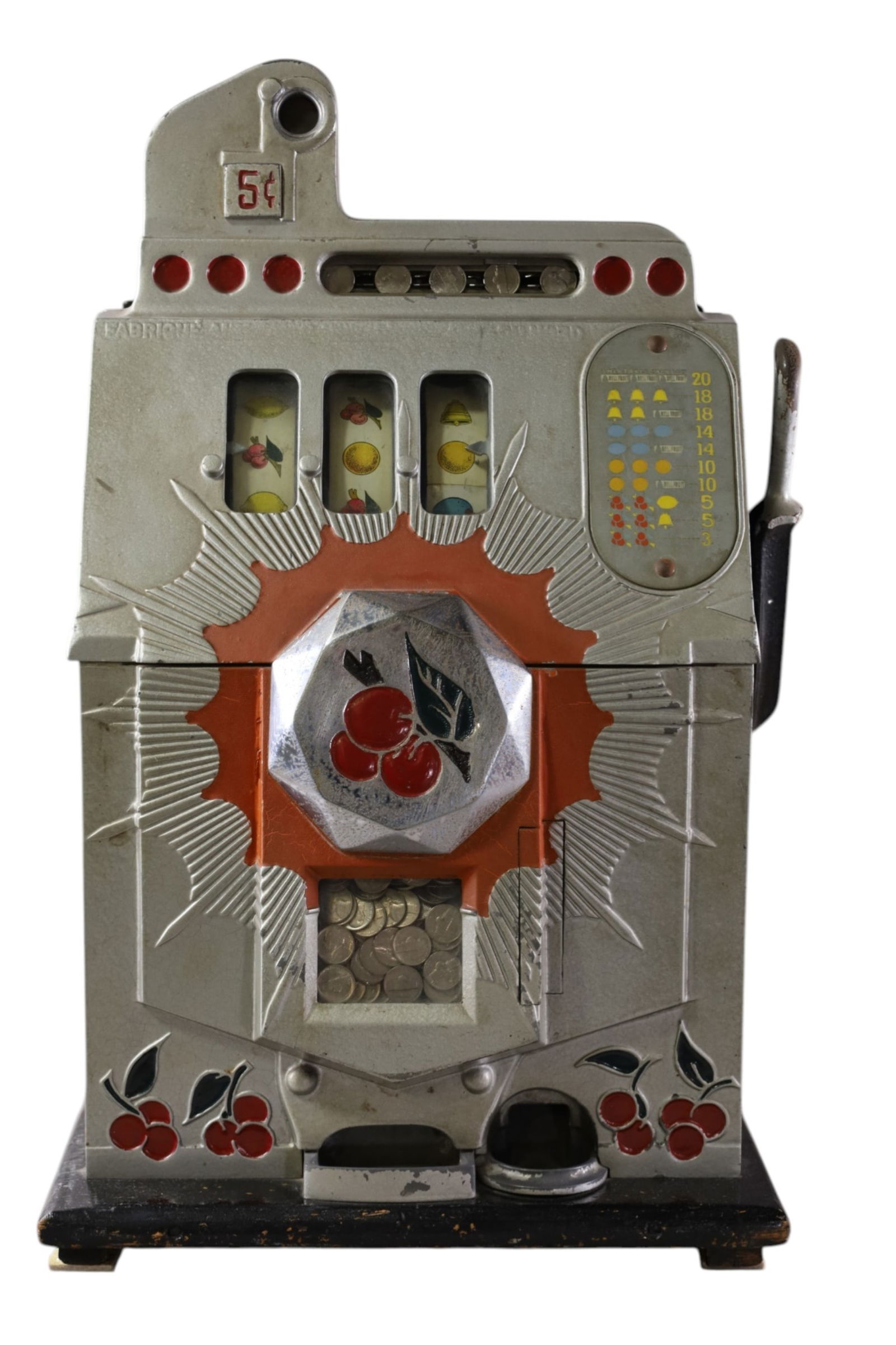 MILLS BURSTING CHERRY SLOT MACHINE - 2