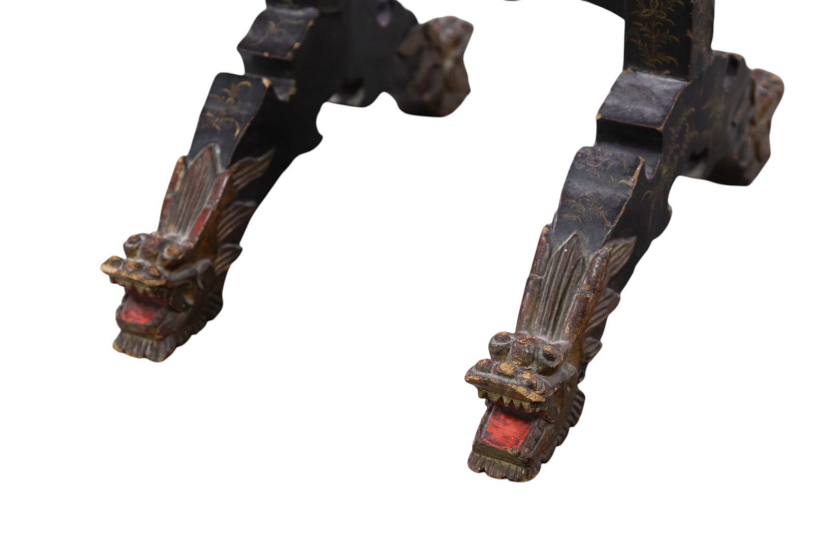 ANTIQUE JAPANESE SIDE TABLE - 2