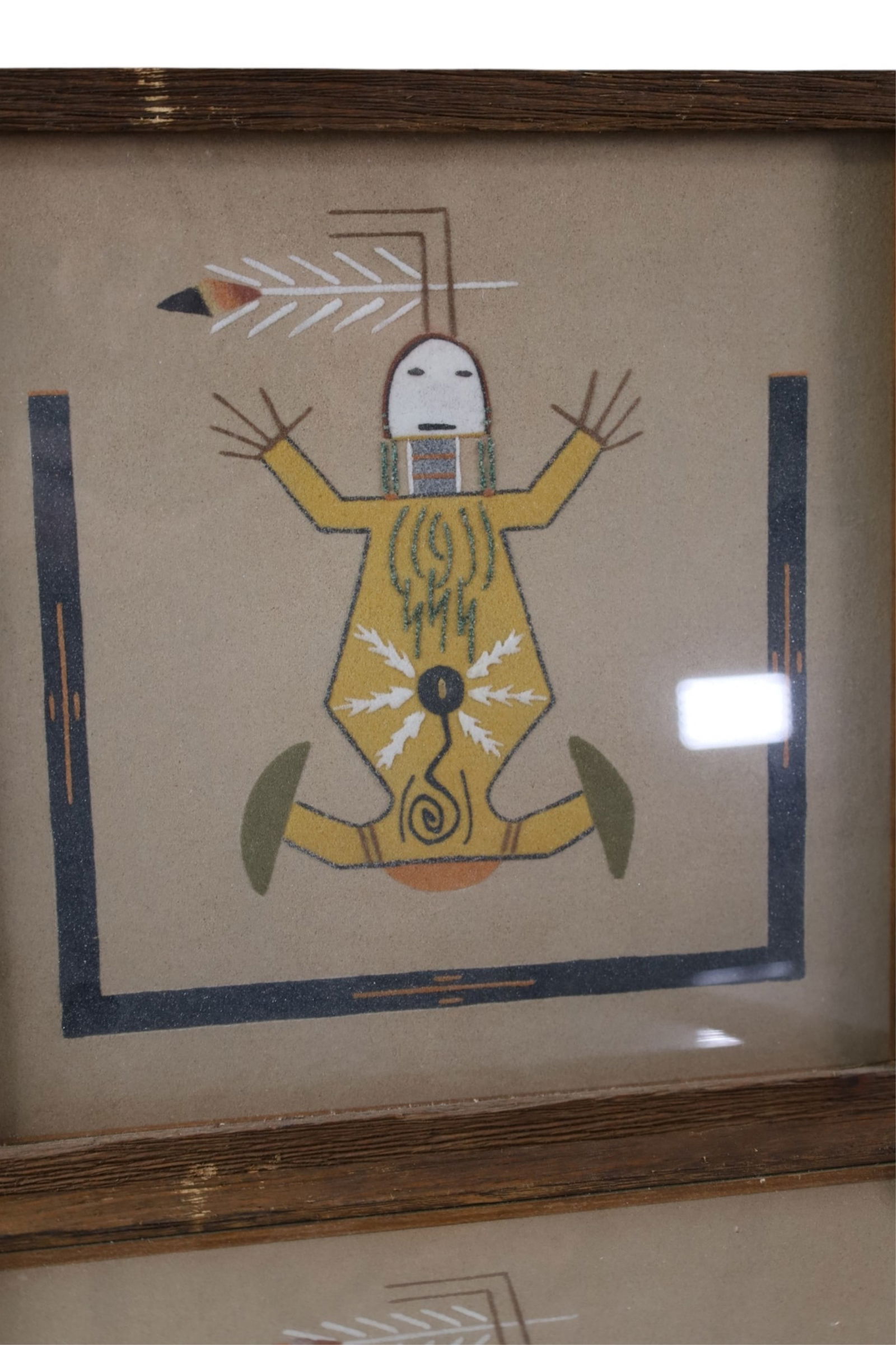 4 SAND PAINTINGS - 3