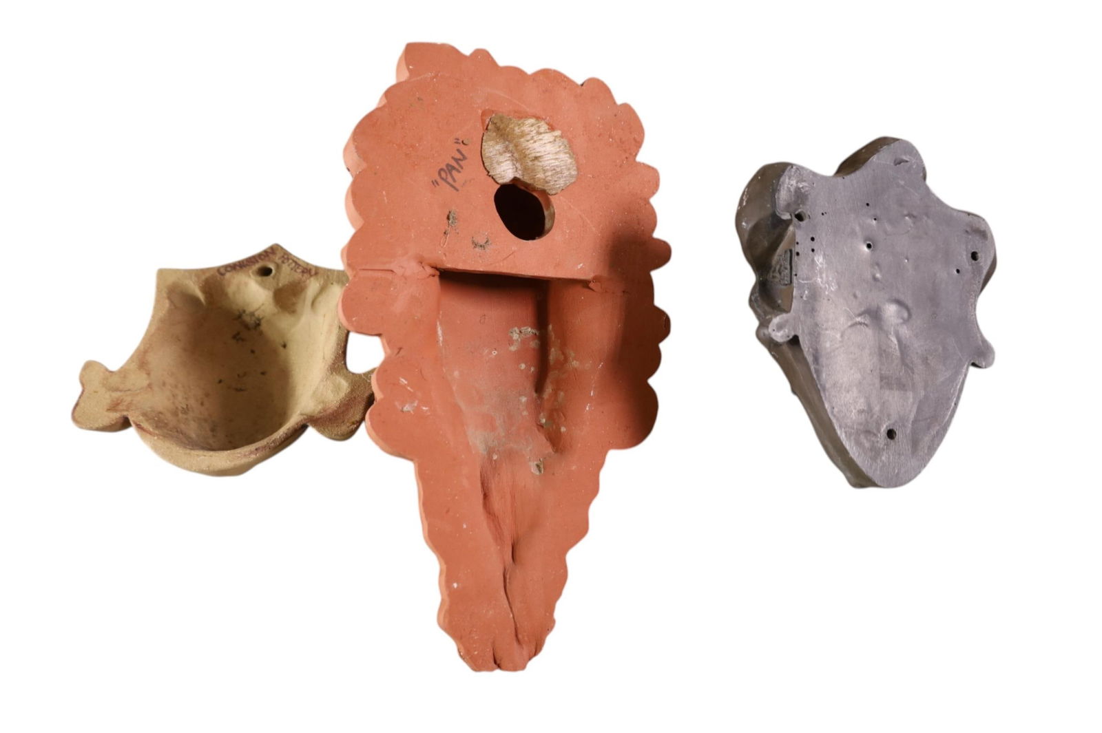 3 CLAY WALL HANGINGS - 2