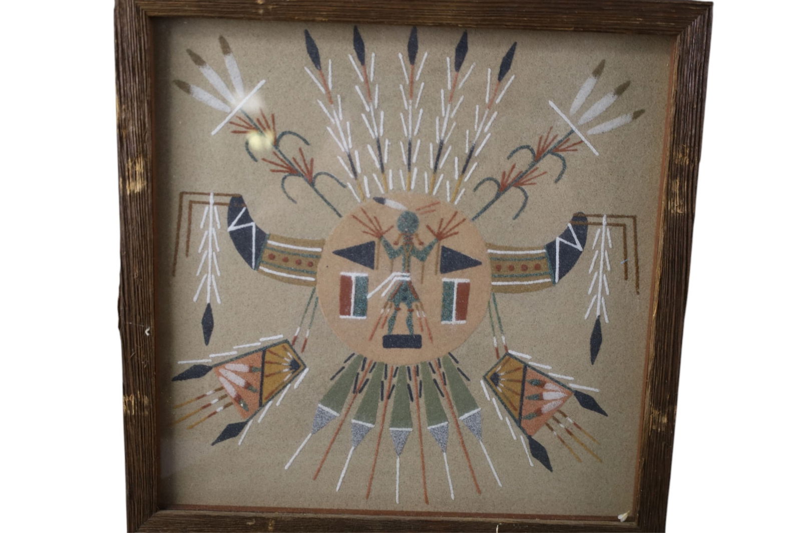 4 SAND PAINTINGS - 2