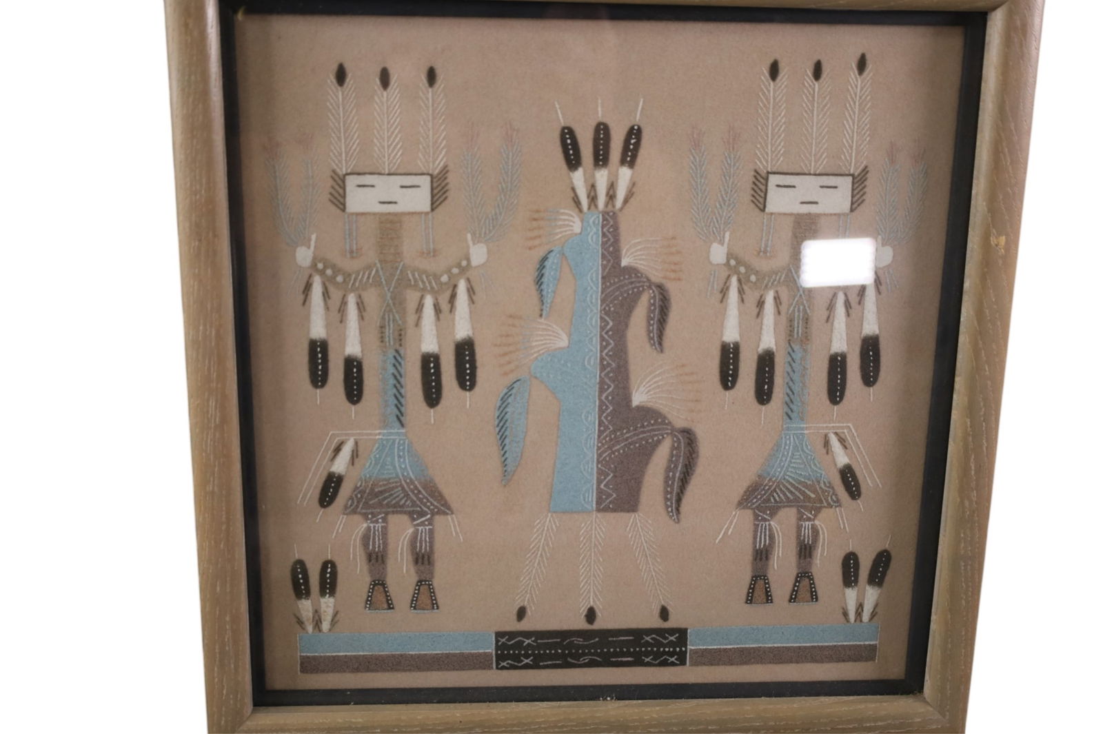 4 SAND PAINTINGS - 3