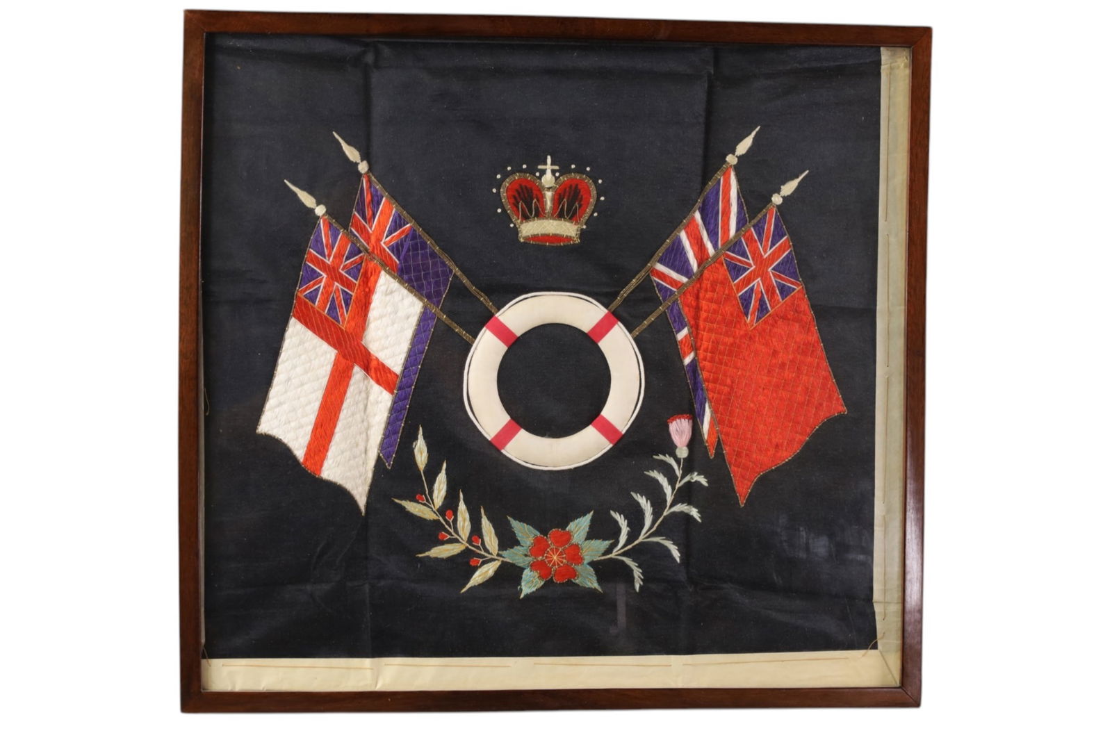 ROYAL NAVY FRAMED EMBROIDERY (1 of 2)