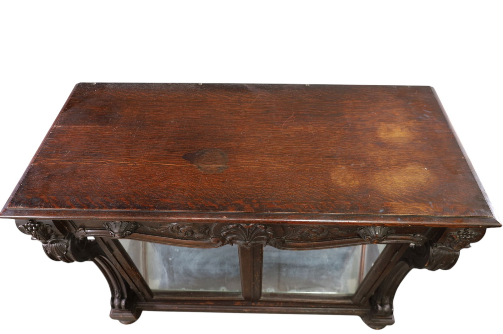 ANTIQUE OAK SERVER - 3