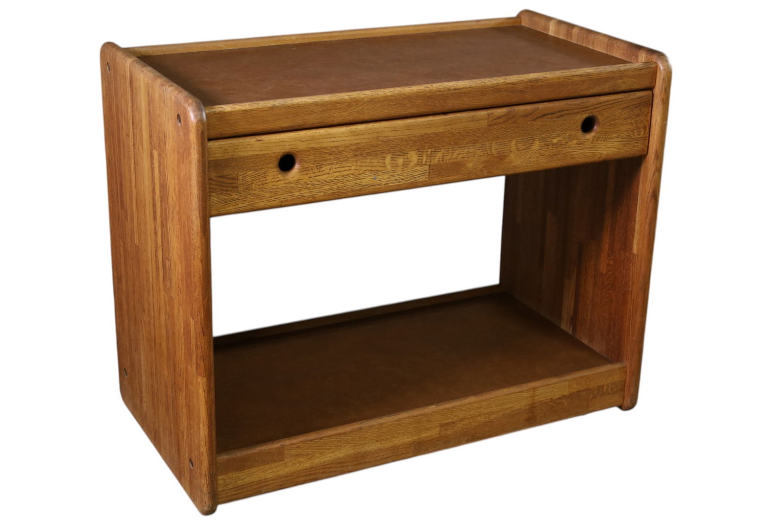 LOU HODGES OAK BAR CART (1 of 3)