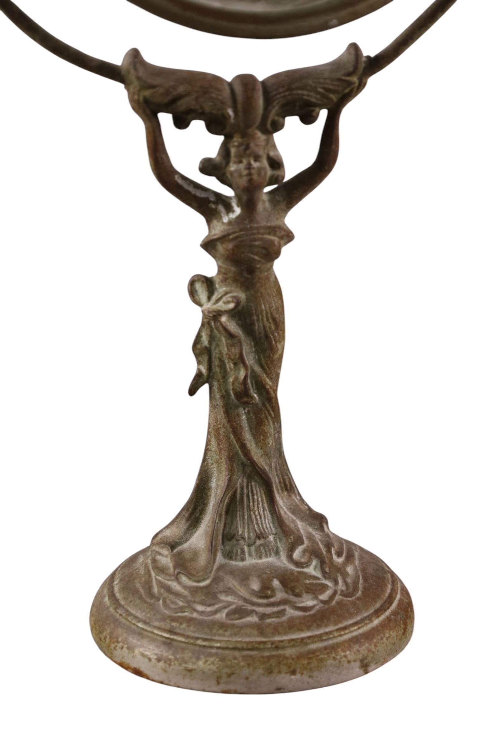 CAST IRON VANITY MIRROR - 2