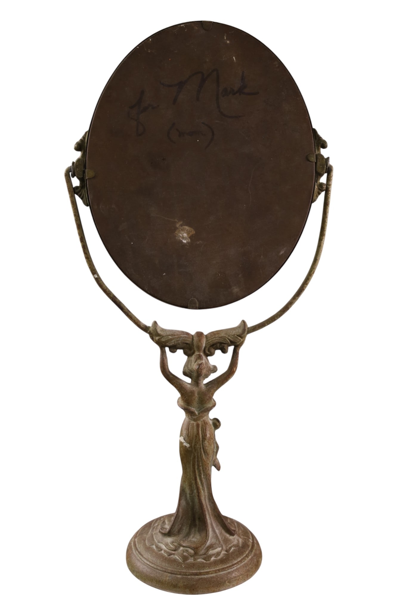 CAST IRON VANITY MIRROR - 3