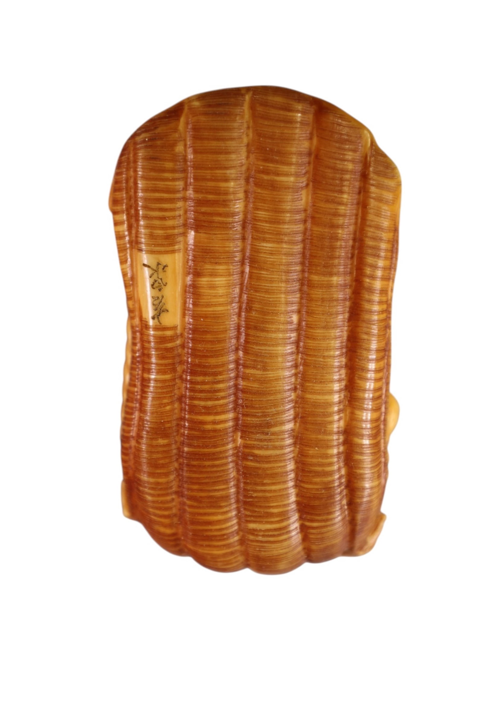 3 CARVED BONE FIGURES - 3