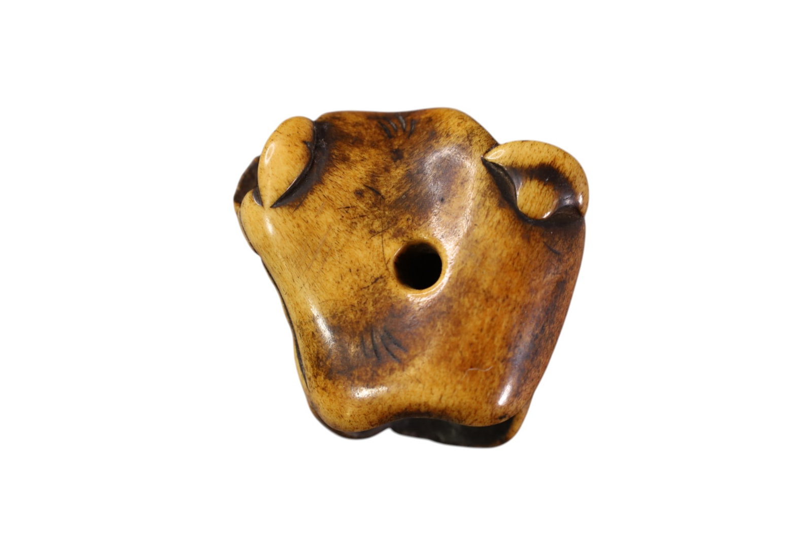 6 CARVED FIGURES - 6