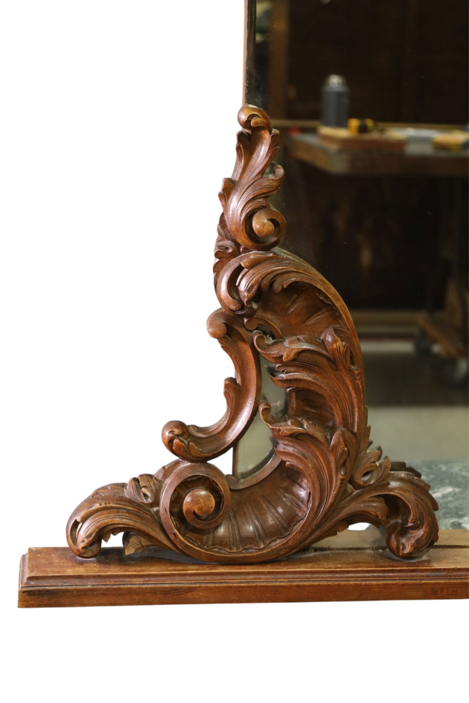 MARBLE TOP LOW DRESSING TABLE - 3