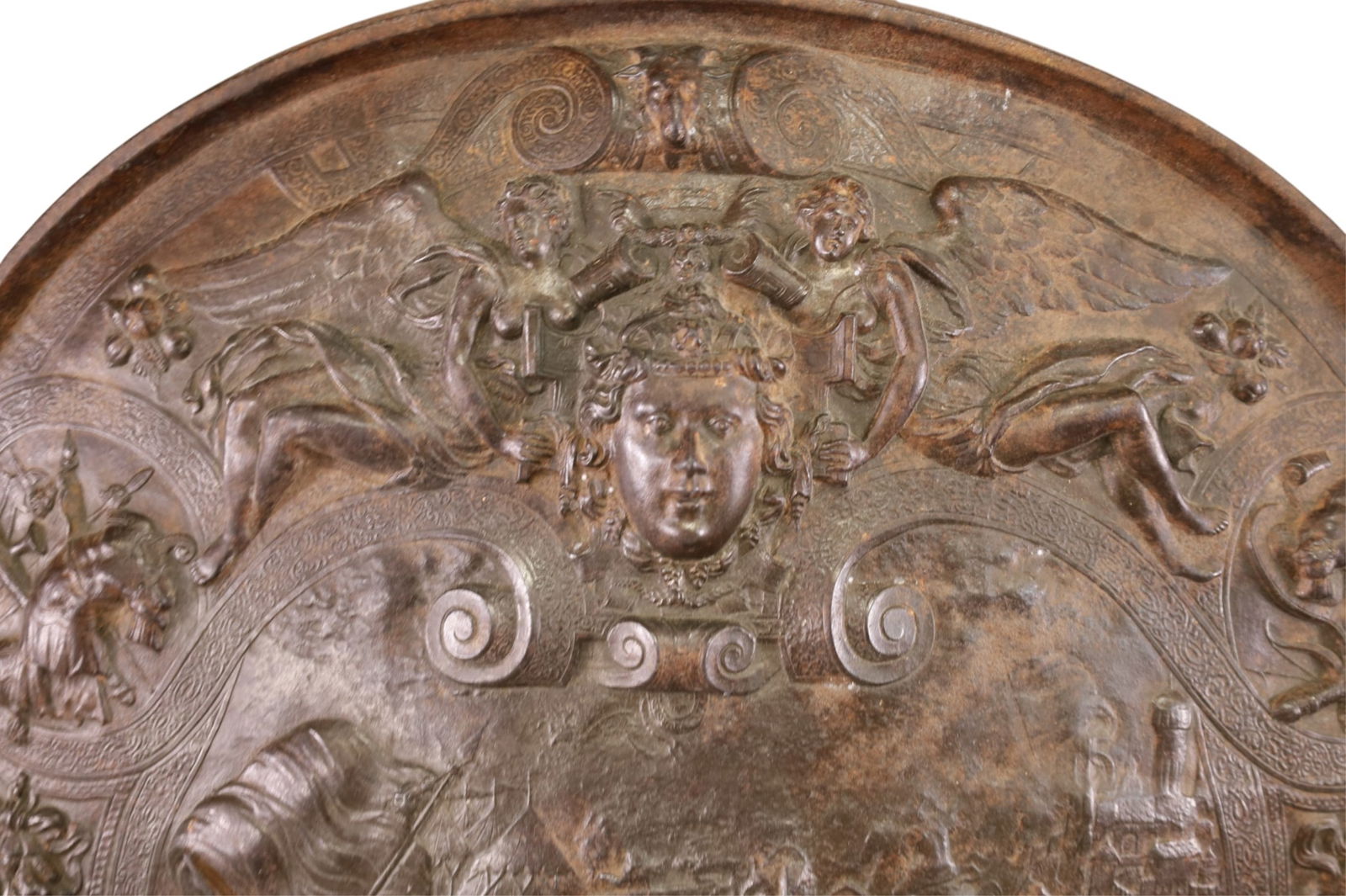 IRON SHIELD WALL PLAQUE - 2