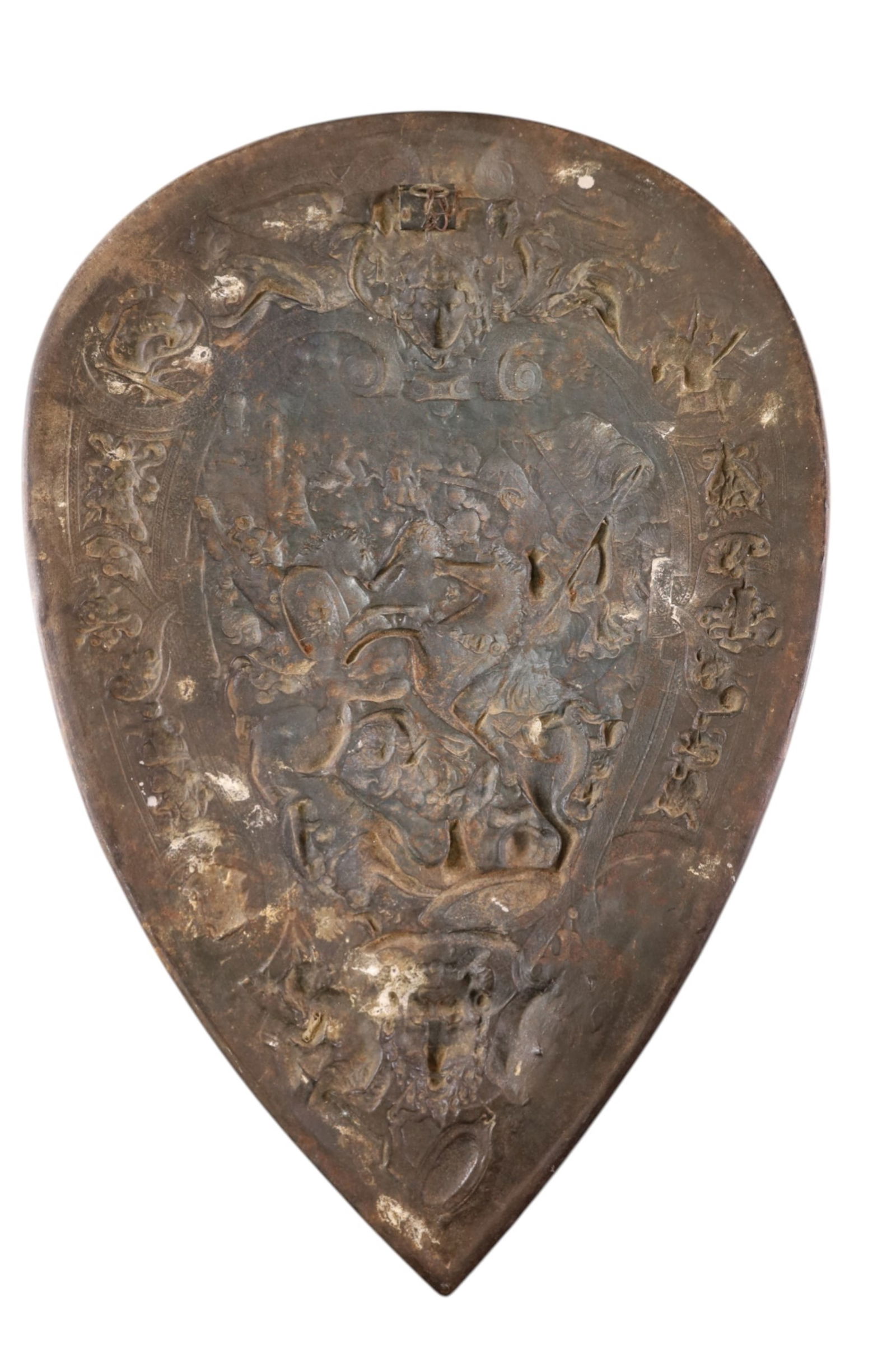 IRON SHIELD WALL PLAQUE - 4