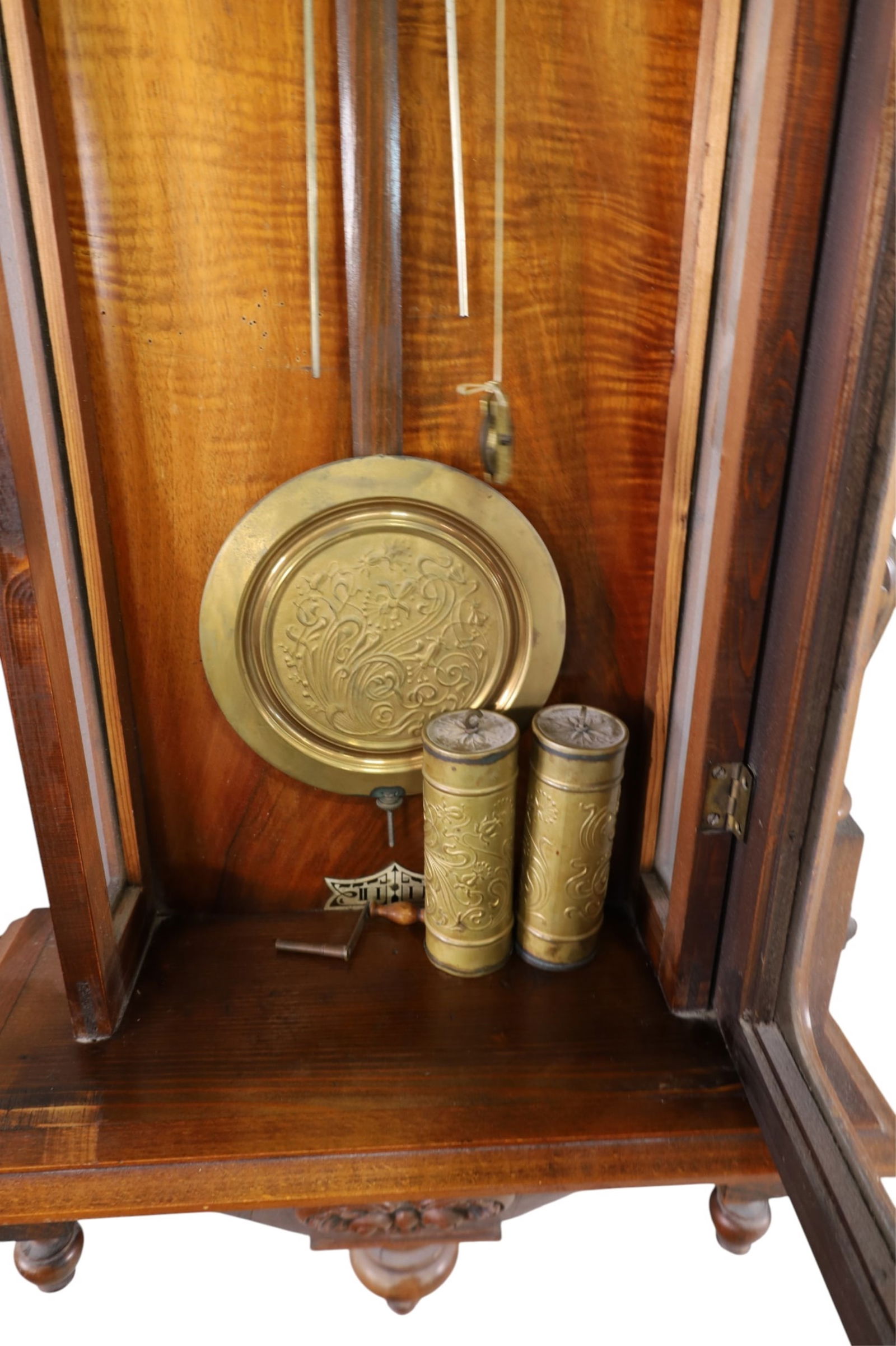 VICTORIAN JUNGHANS WALL CLOCK - 3