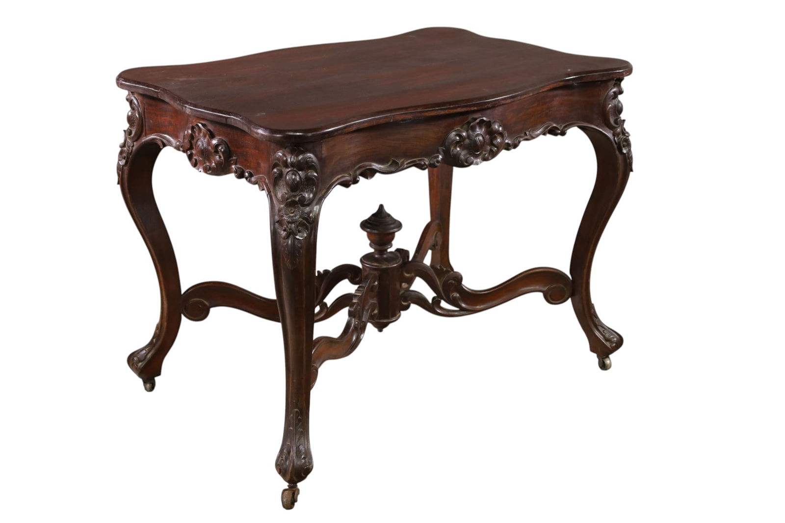 MAHOGANY OCCASIONAL TABLE - 2