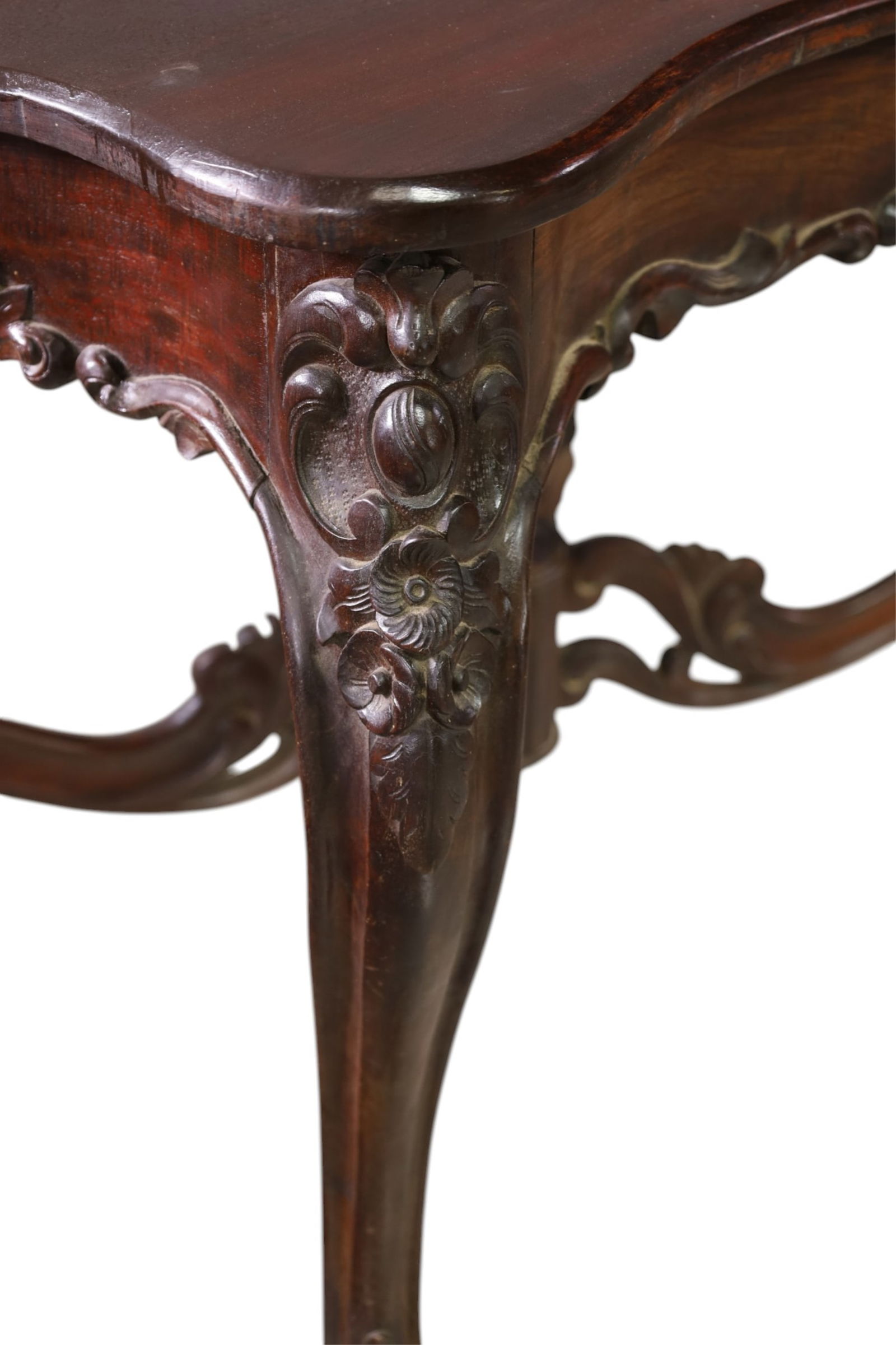 MAHOGANY OCCASIONAL TABLE - 3