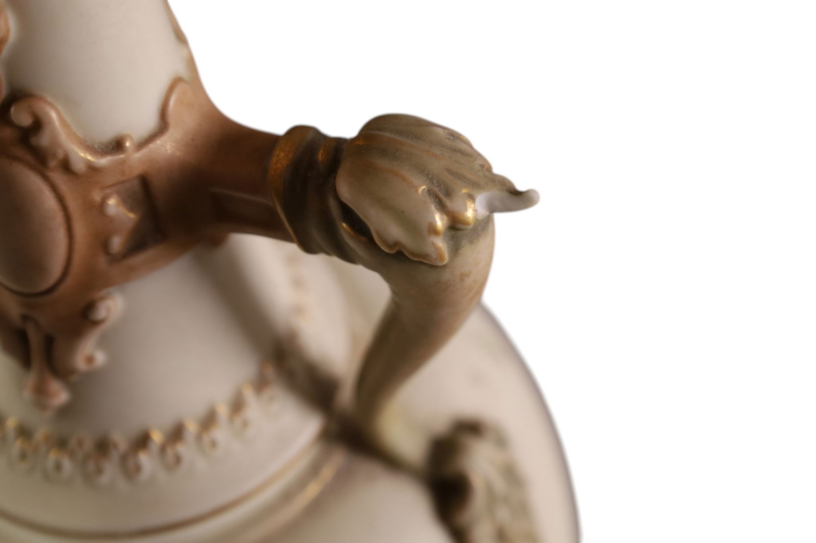 LARGE HAND PAINTED VASE - 3