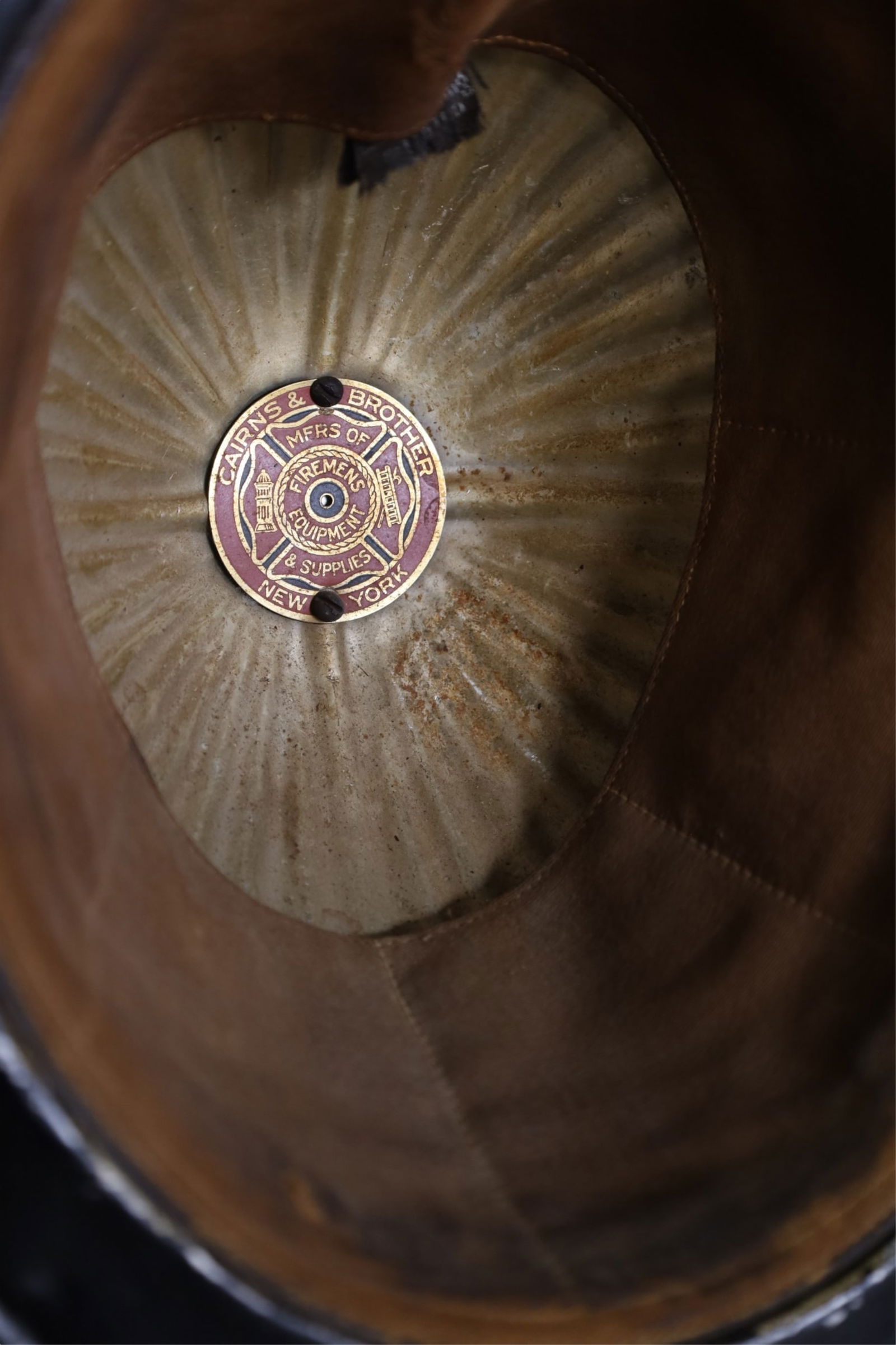 VINTAGE FIRE HELMET - 5