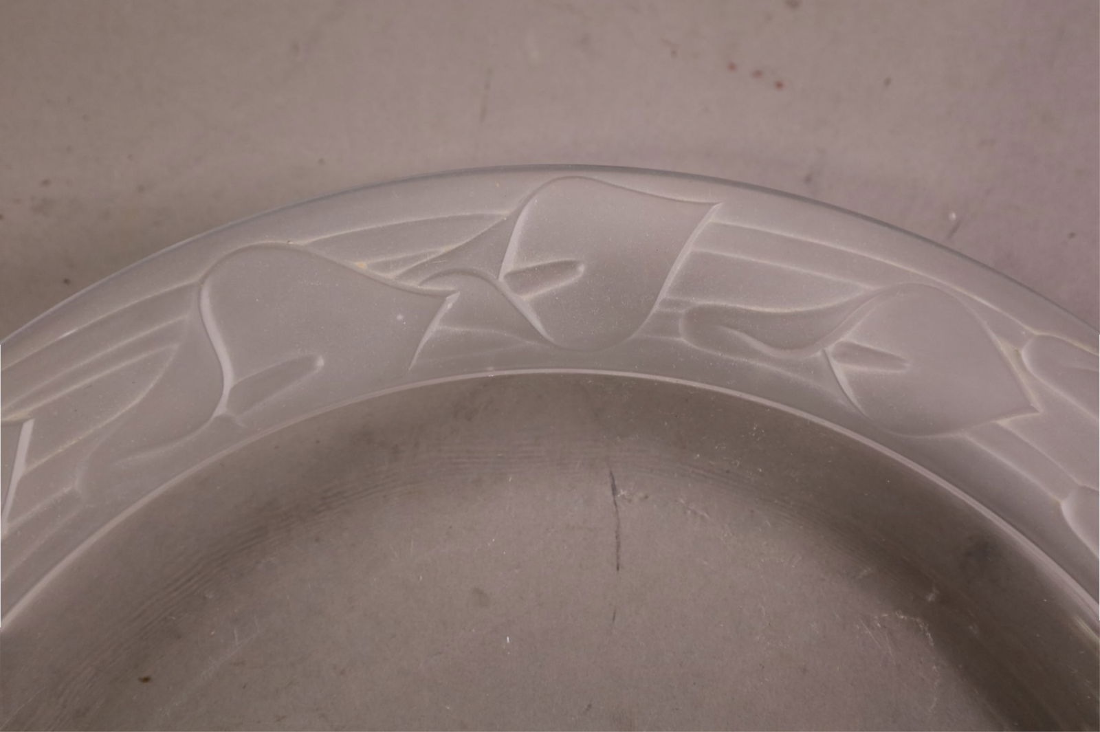 R. LALIQUE PLATTER - 2