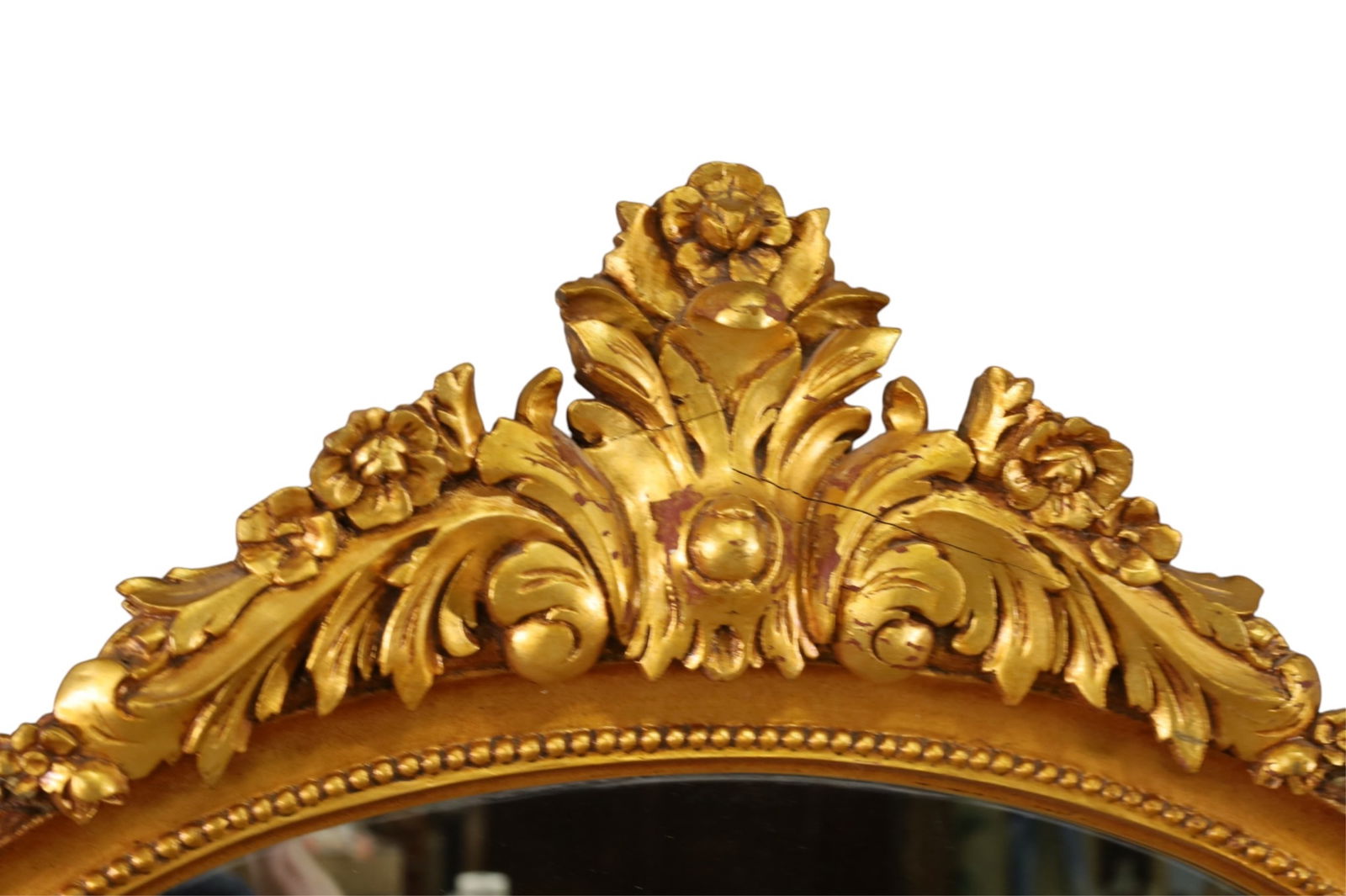 GILT WALL MIRROR - 2