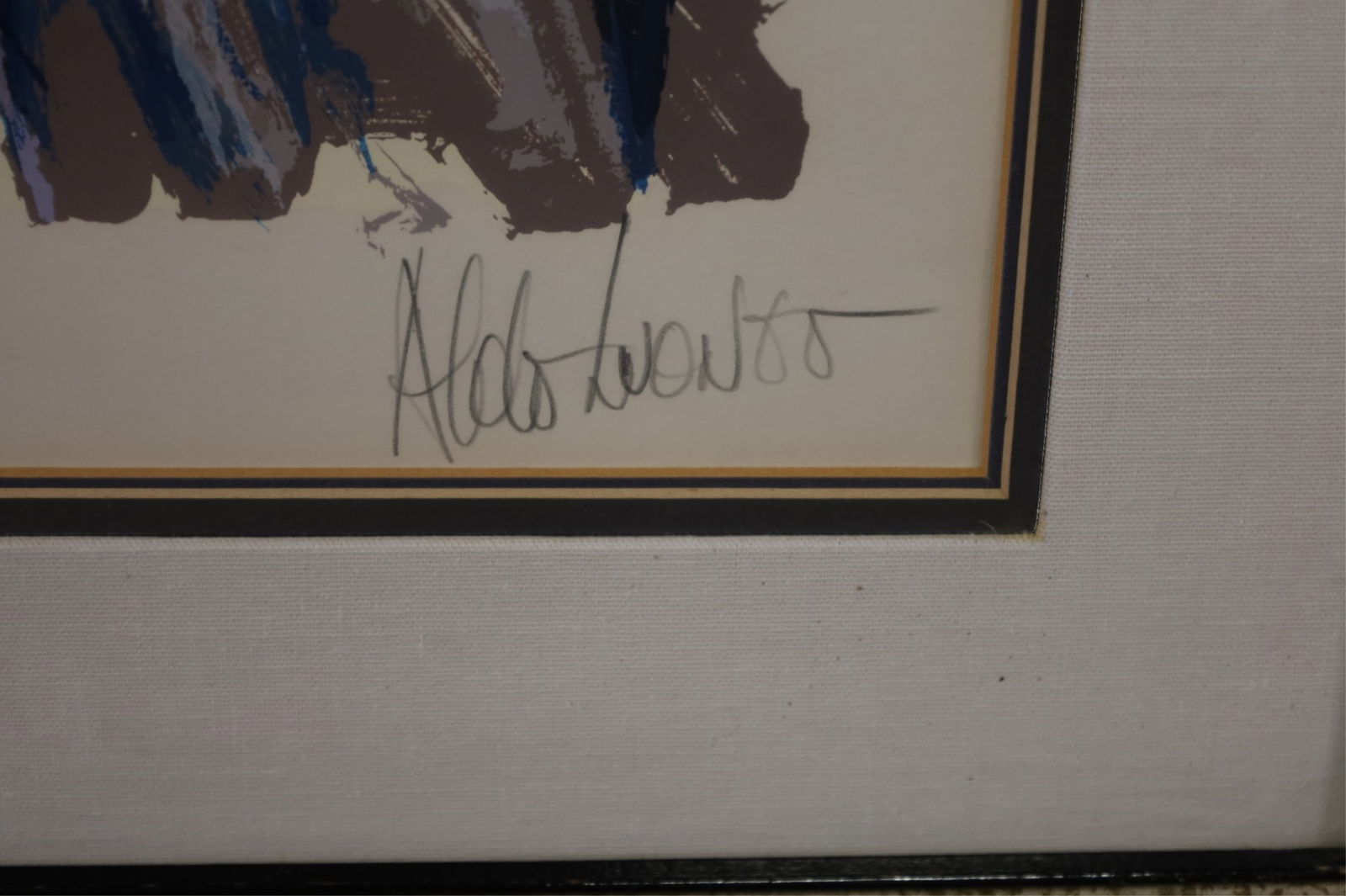 ALDO LUONGO SERIGRAPH - 2