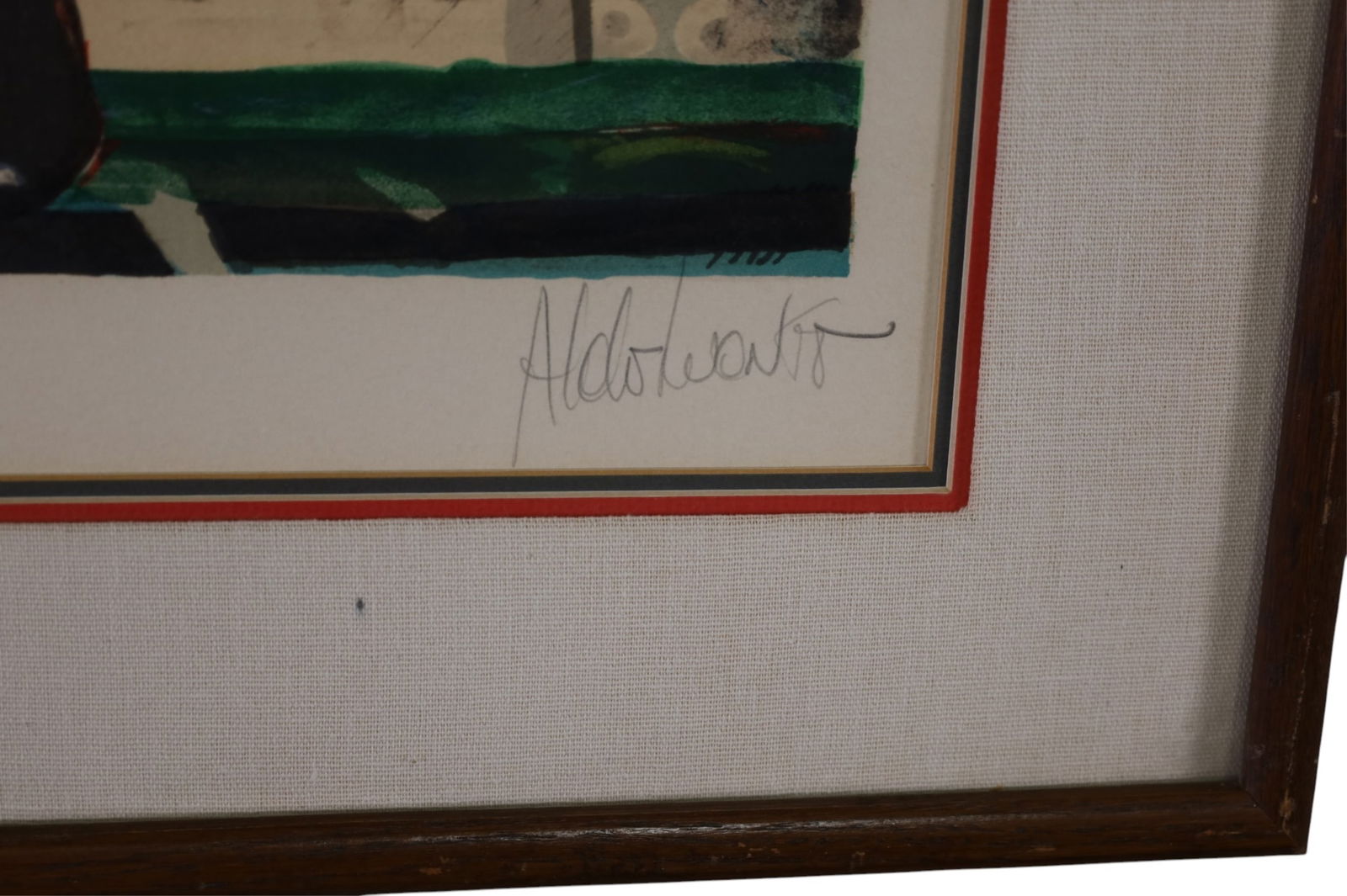 ALDO LUONGO SERIGRAPH - 2