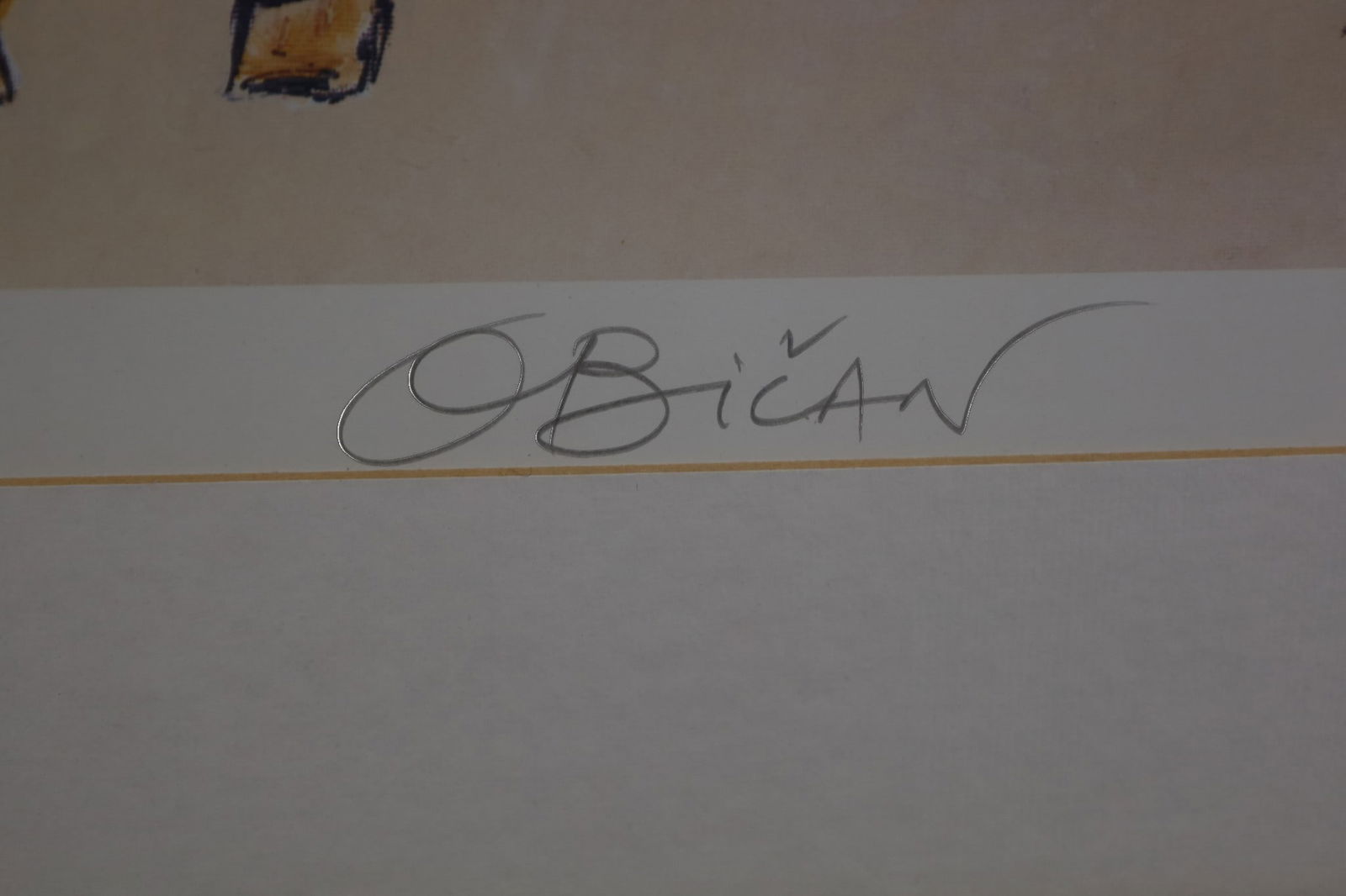 JOVAN OBICAN LITHOGRAPH - 2