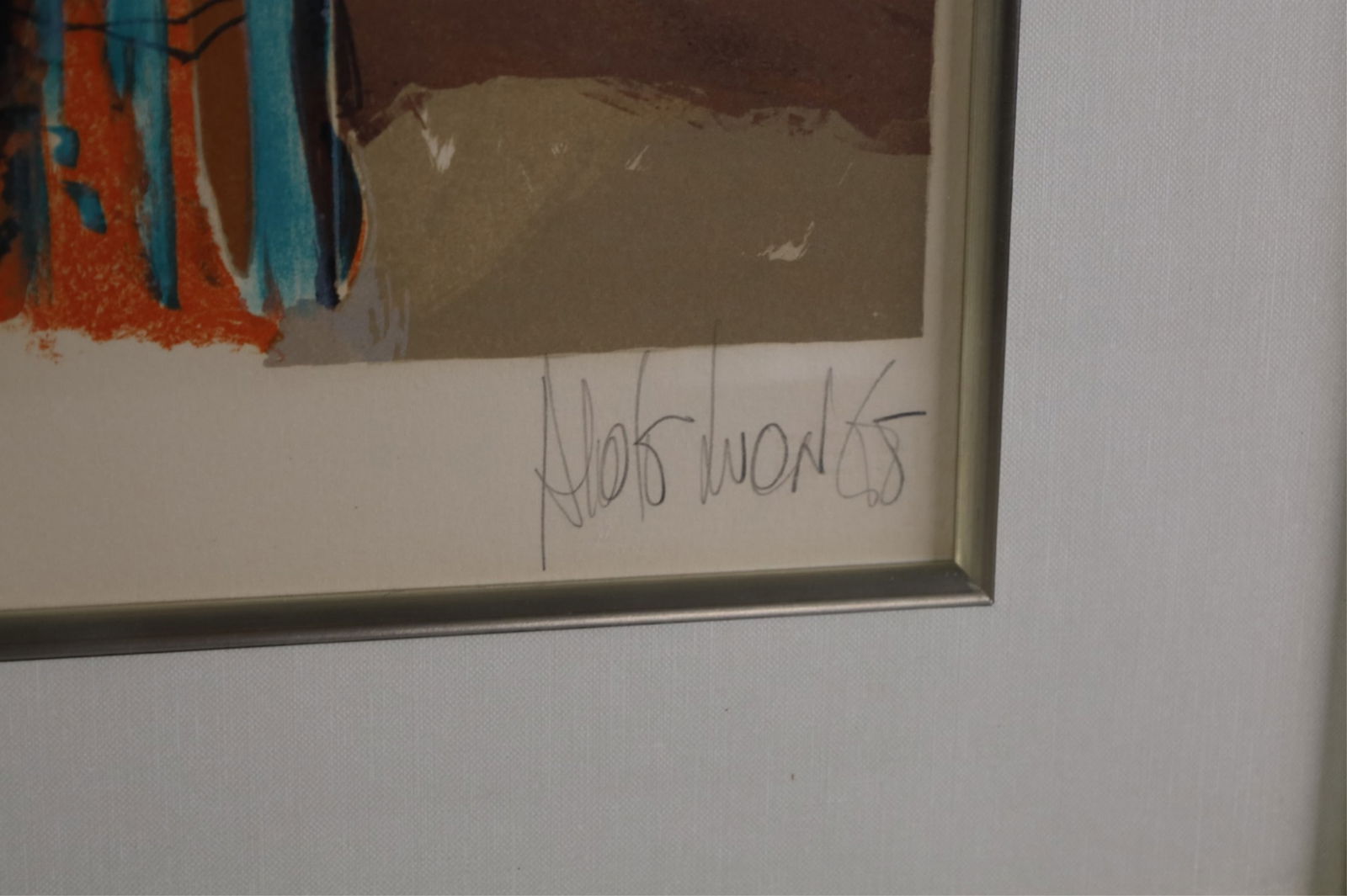 ALDO LUONGO LITHOGRAPH - 2