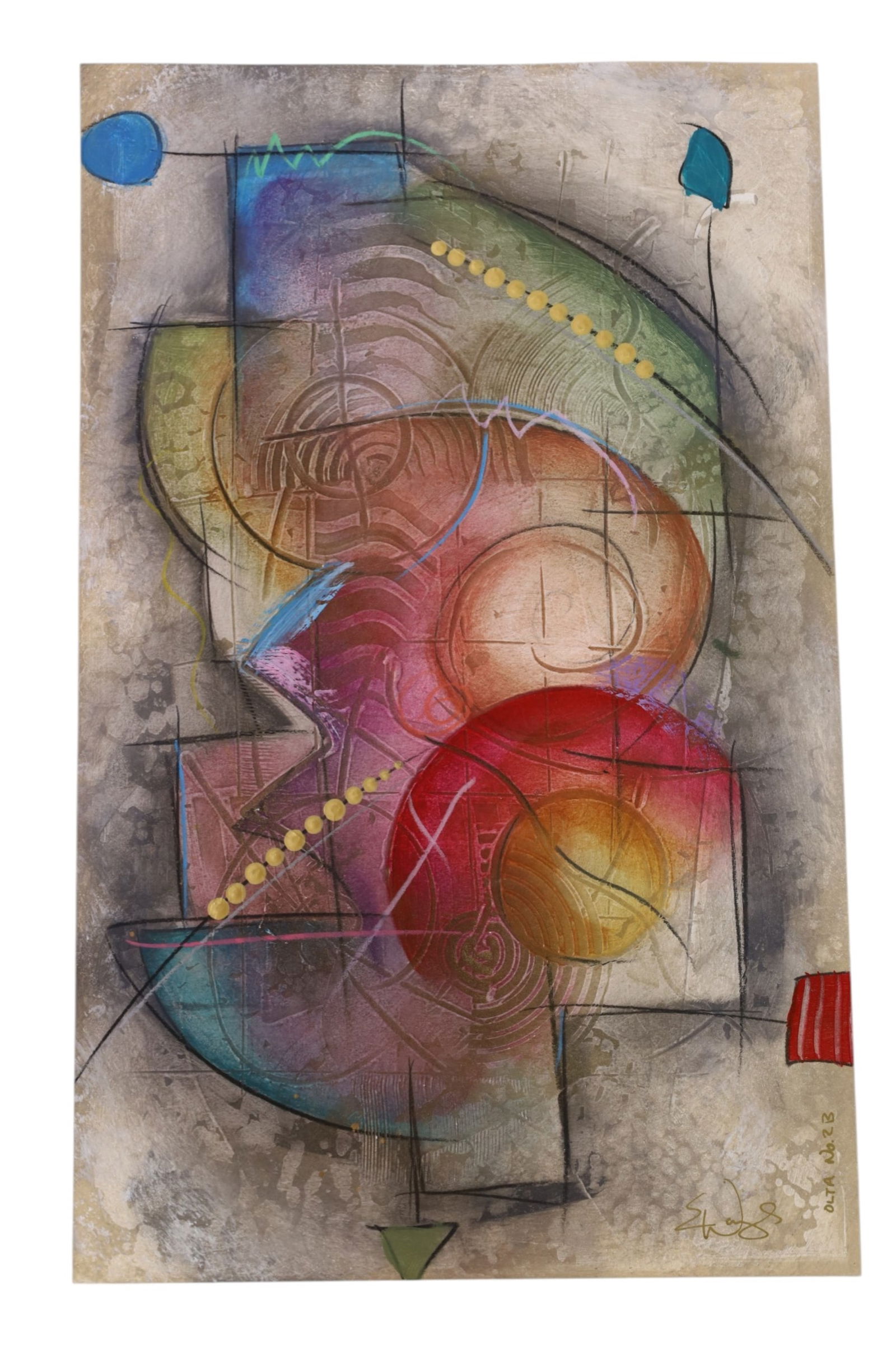 5 ERIC WAUGH UNFRAMED PAINTINGS - 2