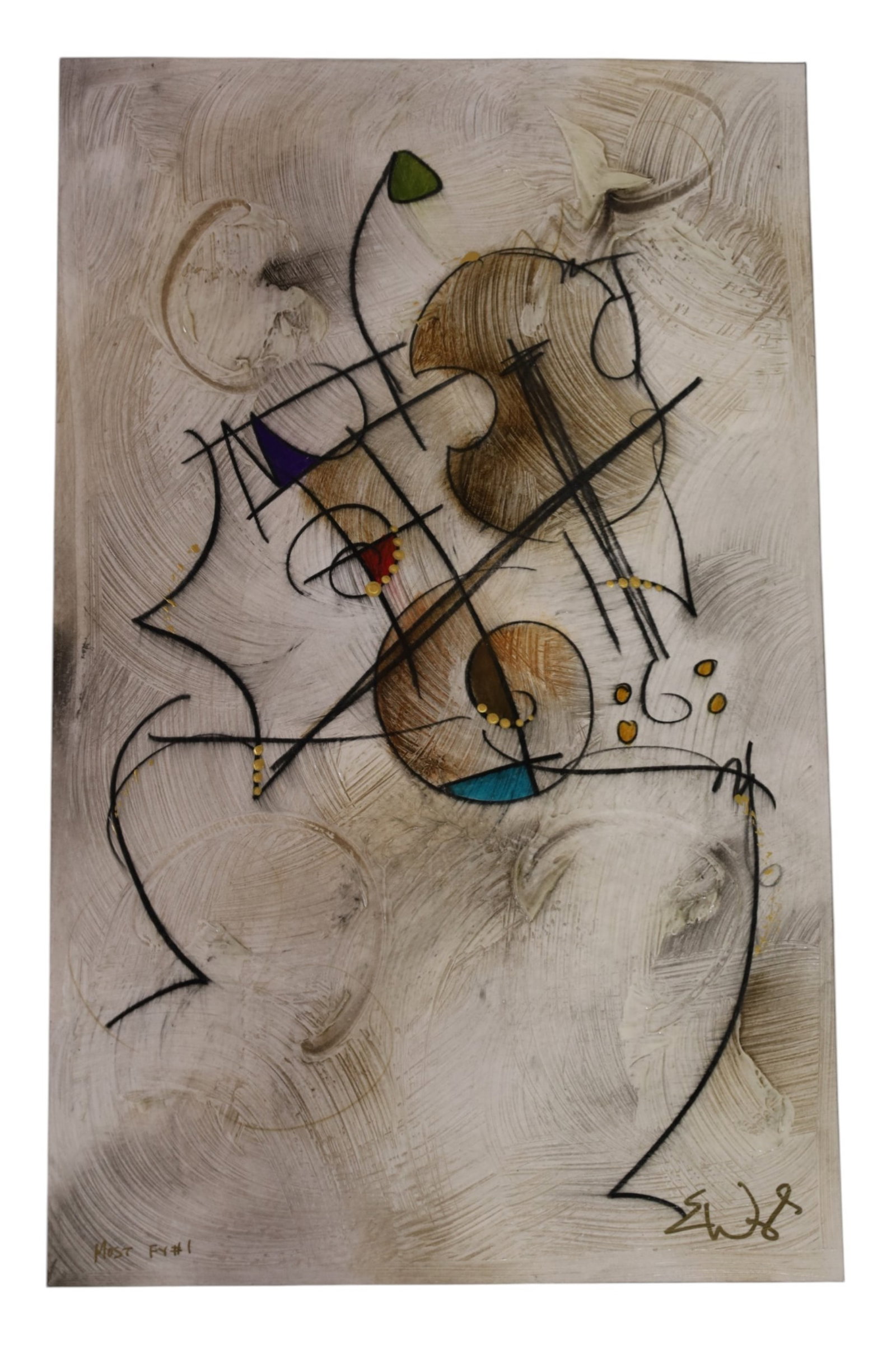 5 ERIC WAUGH UNFRAMED PAINTINGS - 6