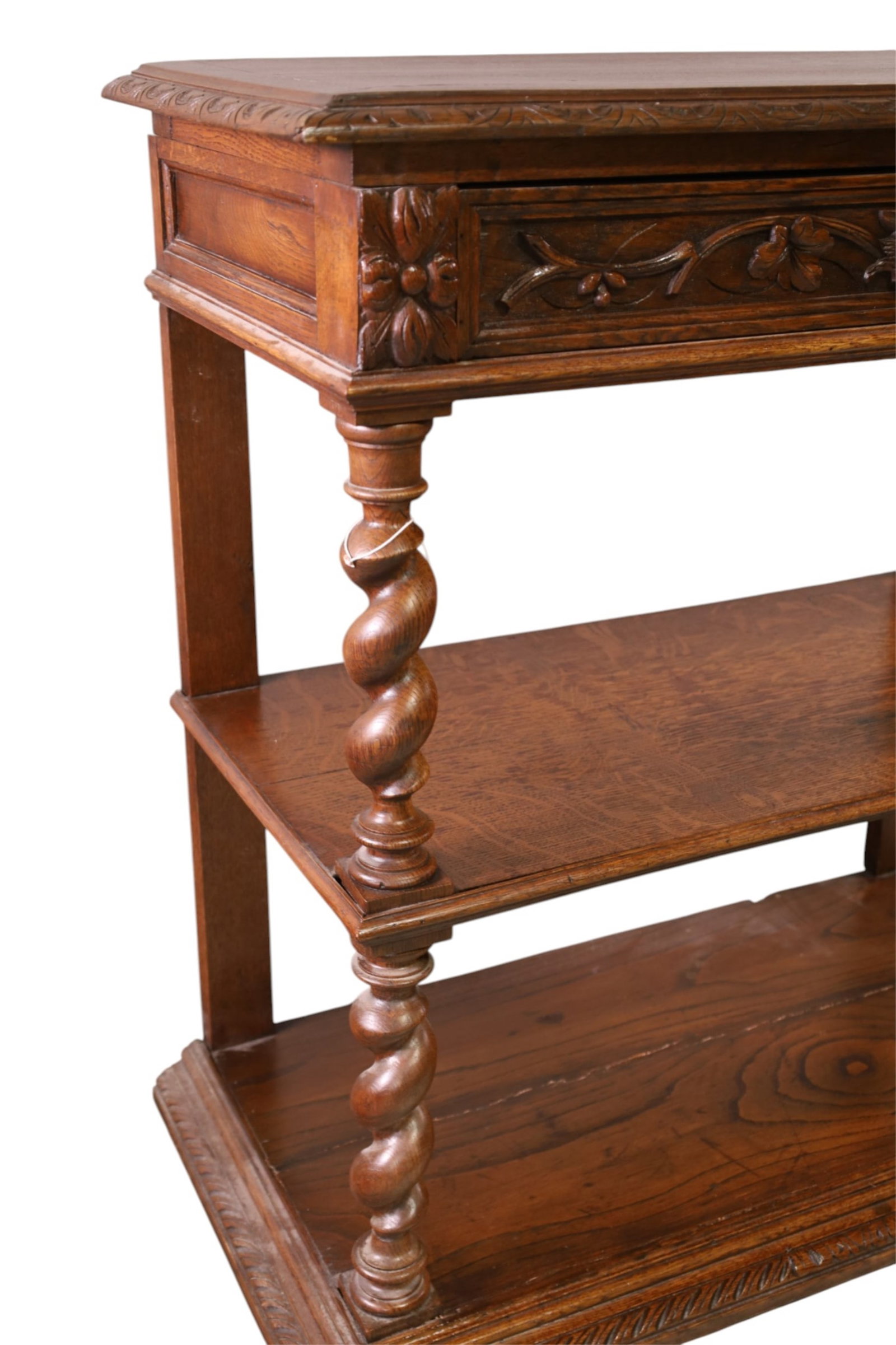 ANTIQUE MARBLE TOP SERVER - 5