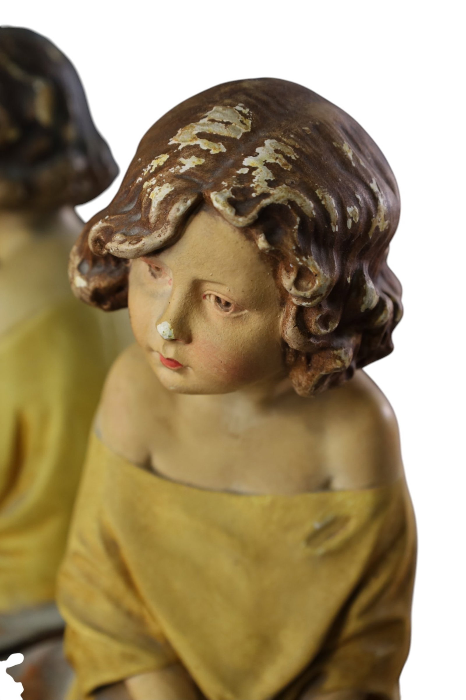 FRENCH CHALKWARE FIGURE - 2