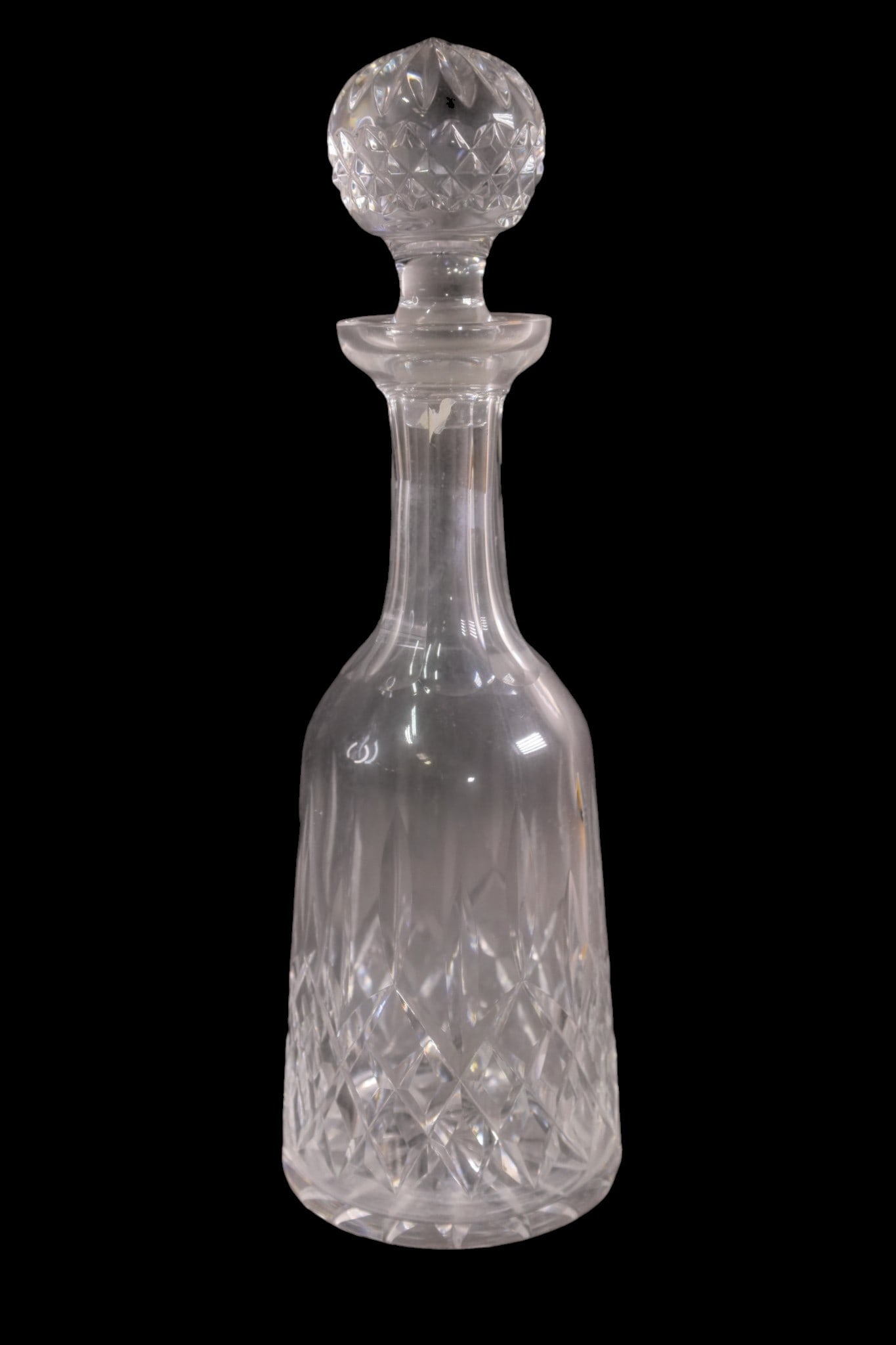 3 CRYSTAL DECANTERS - 3