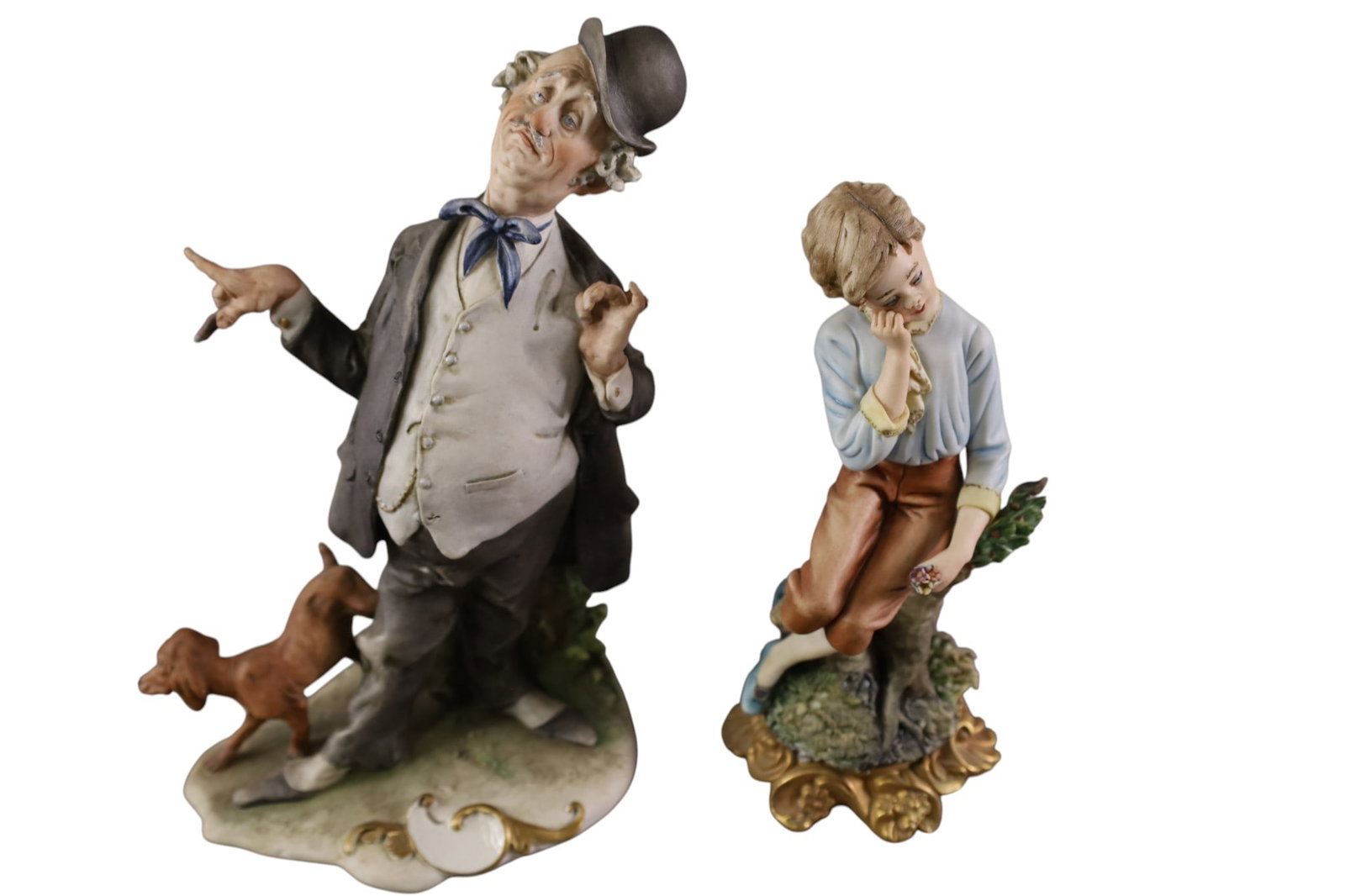 4 CAPODIMONTE FIGURES - 3
