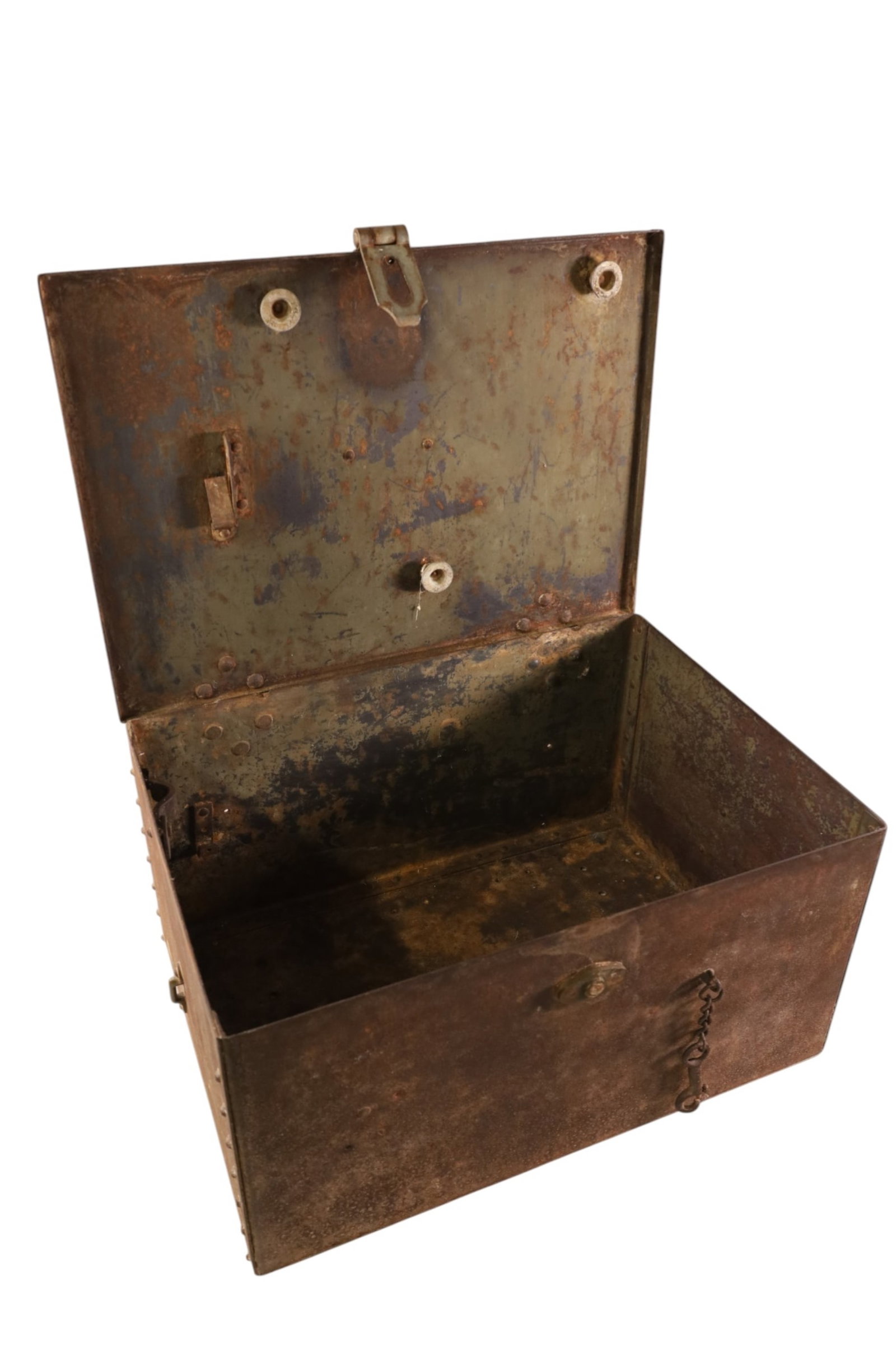 ANTIQUE STRONG BOX - 2