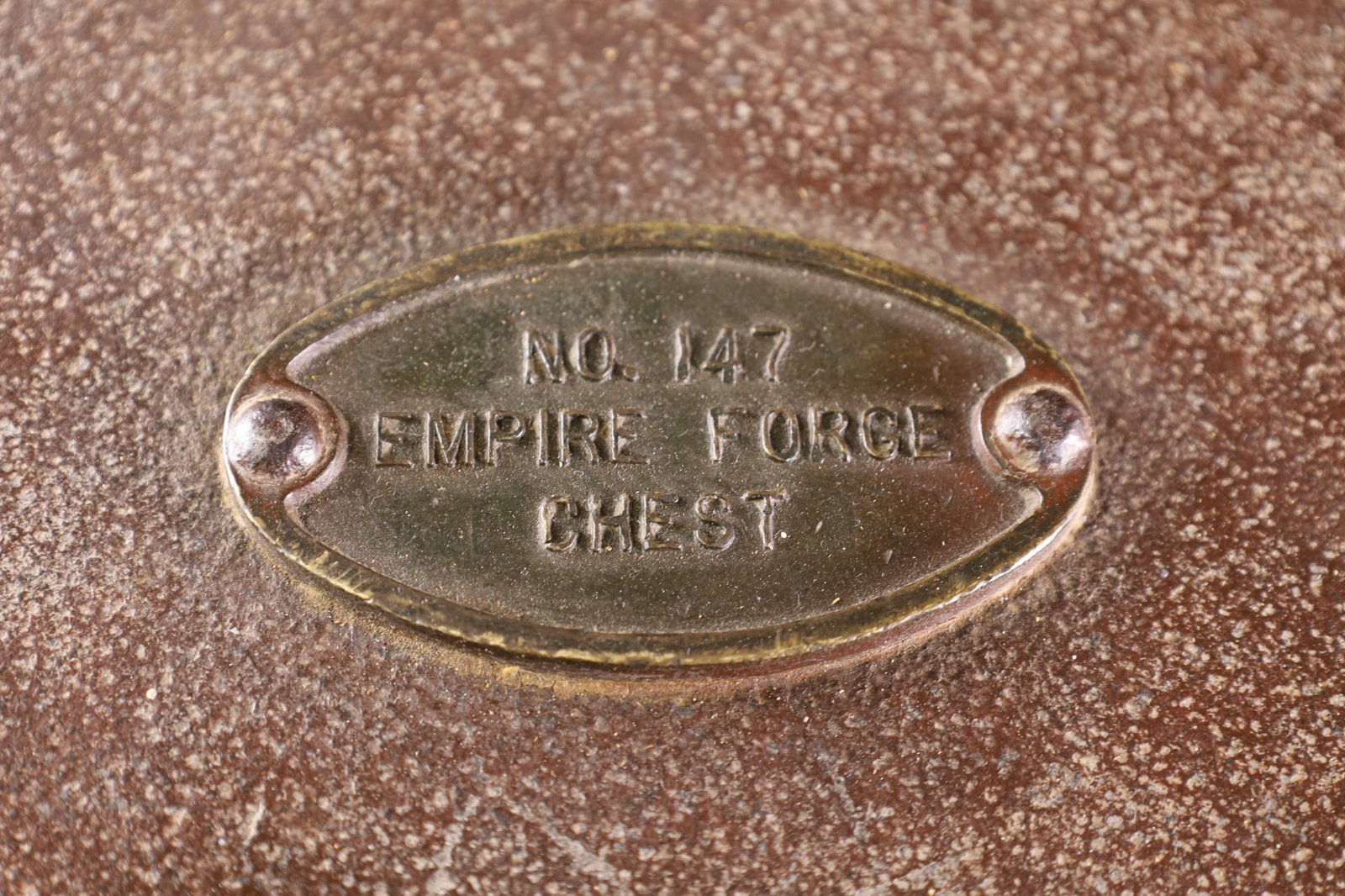 ANTIQUE STRONG BOX - 3