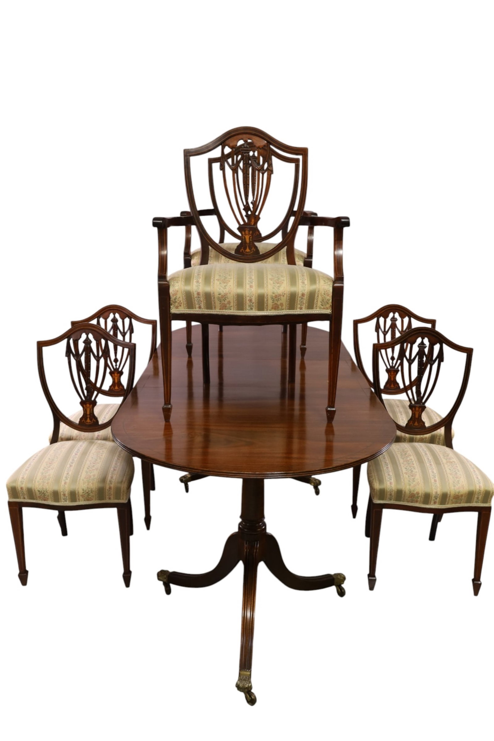 DUNCAN PHYFE DINING ROOM TABLE & CHAIRS (1 of 4)