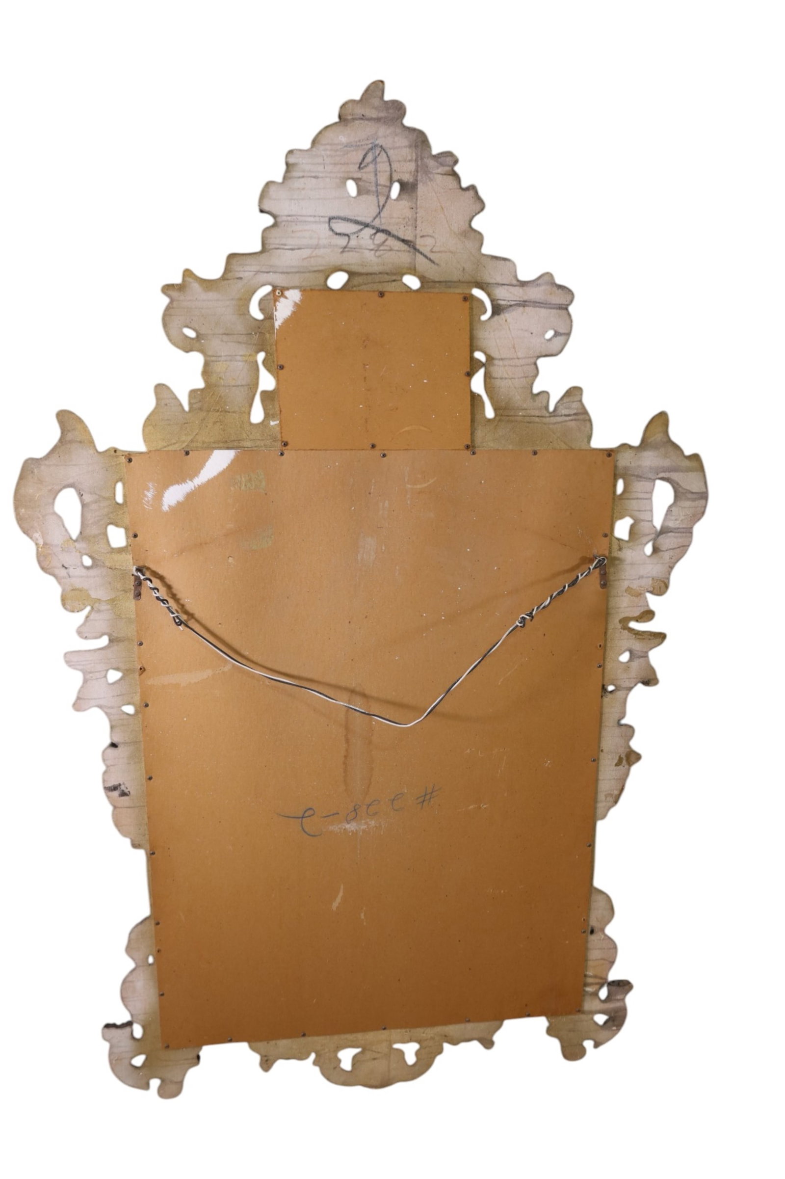 LARGE DECORATIVE WALL MIRROR - 3